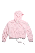 Kaslo Lightweight Cropped Jacket White Disc