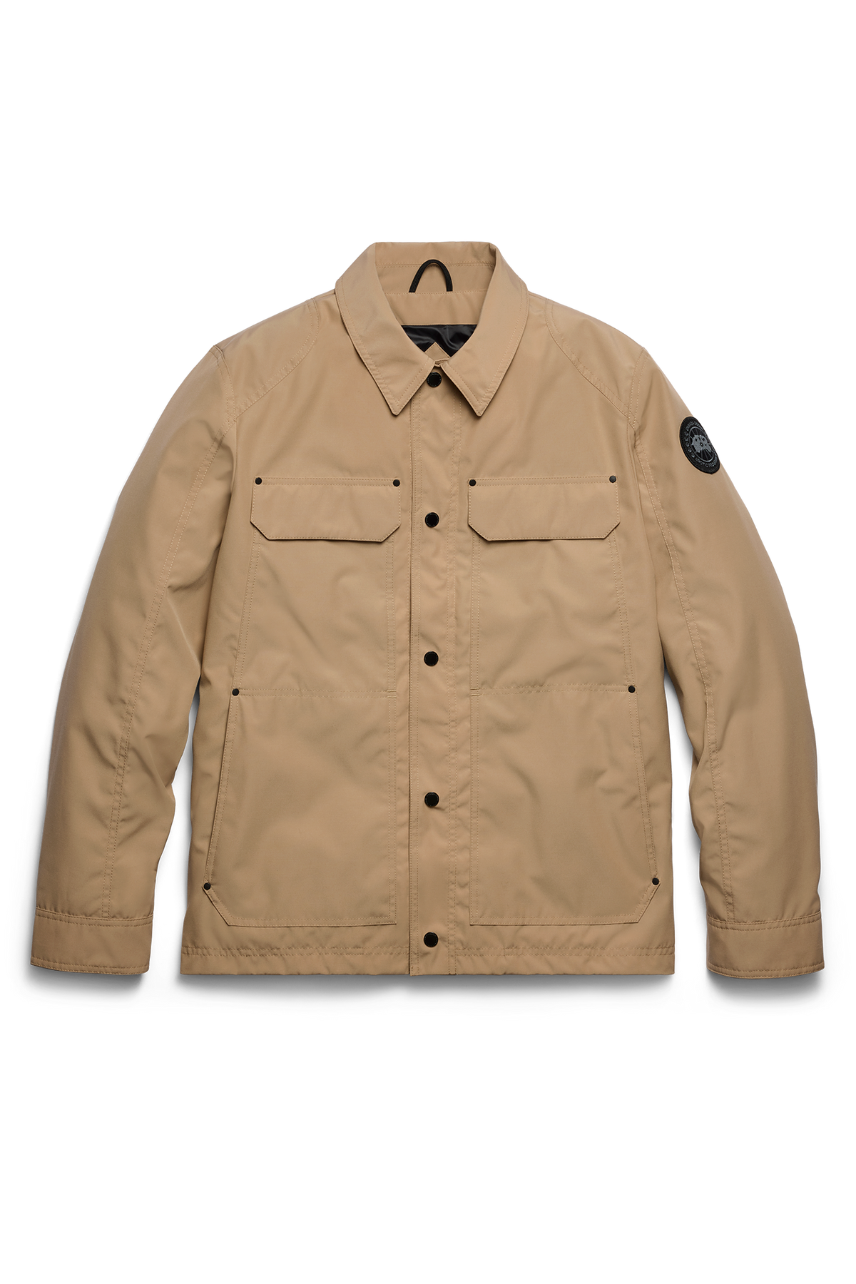 Burnaby Lightweight Chore Coat Black Disc