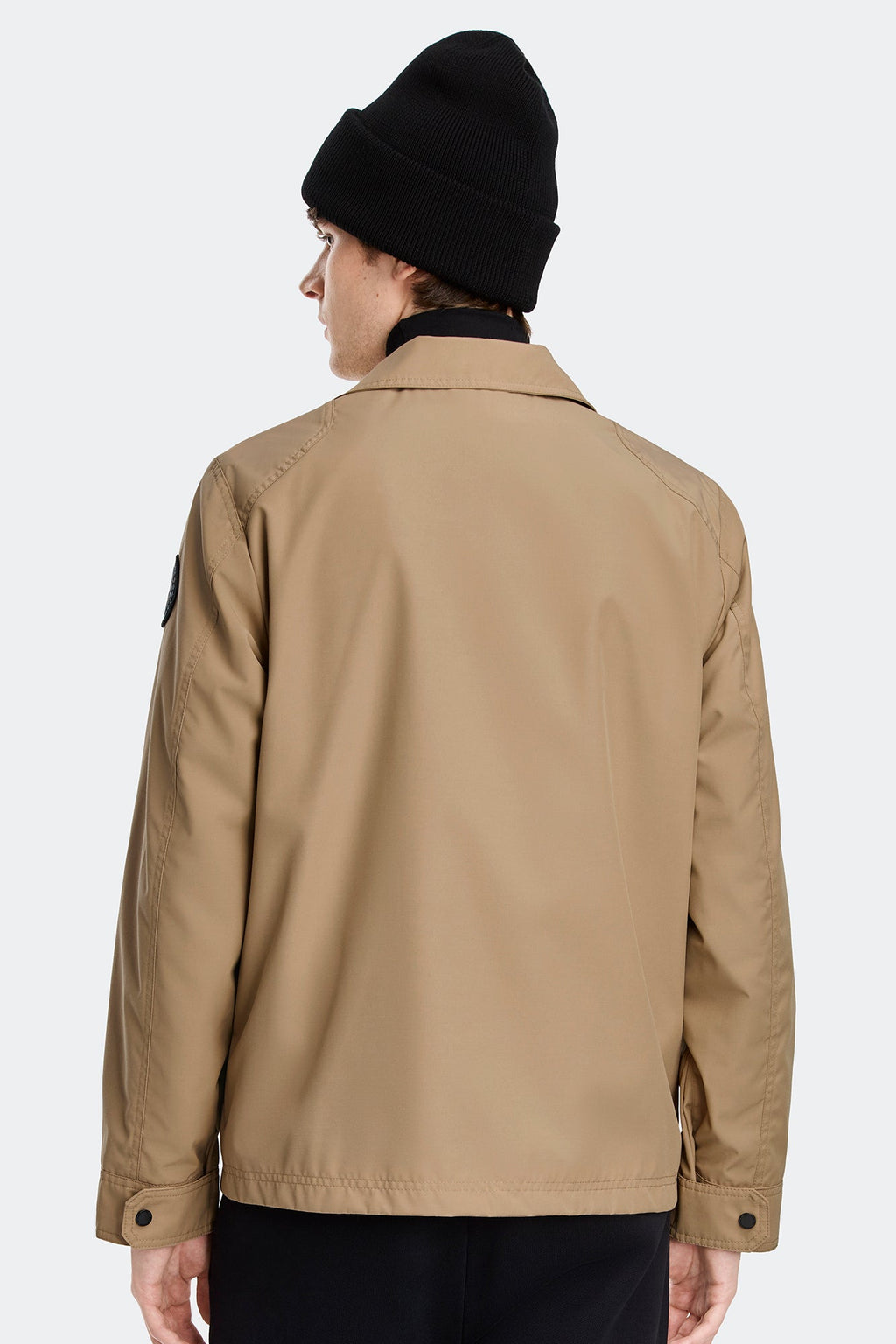 Burnaby Lightweight Chore Coat Black Disc