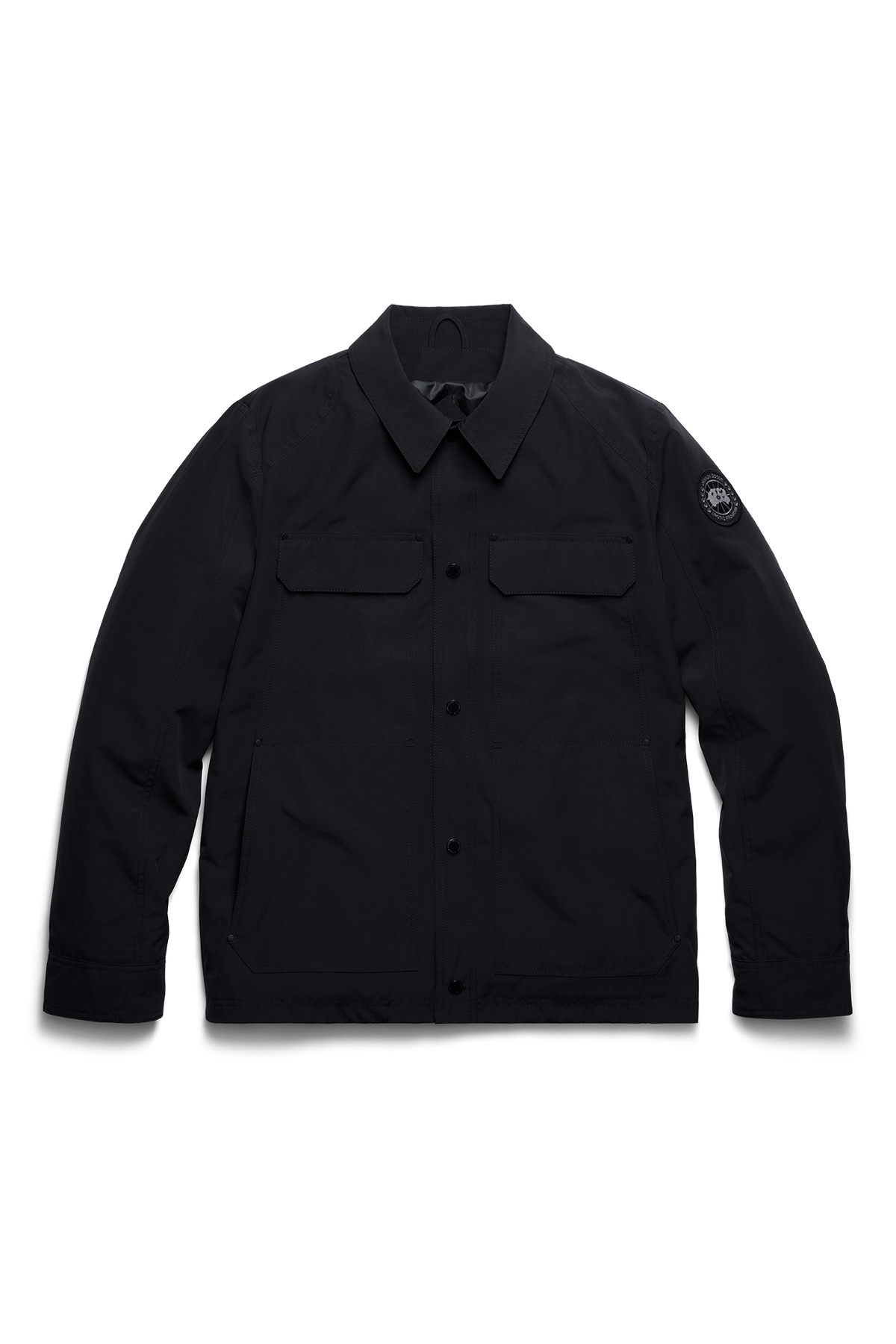 Burnaby Lightweight Chore Coat Black Disc