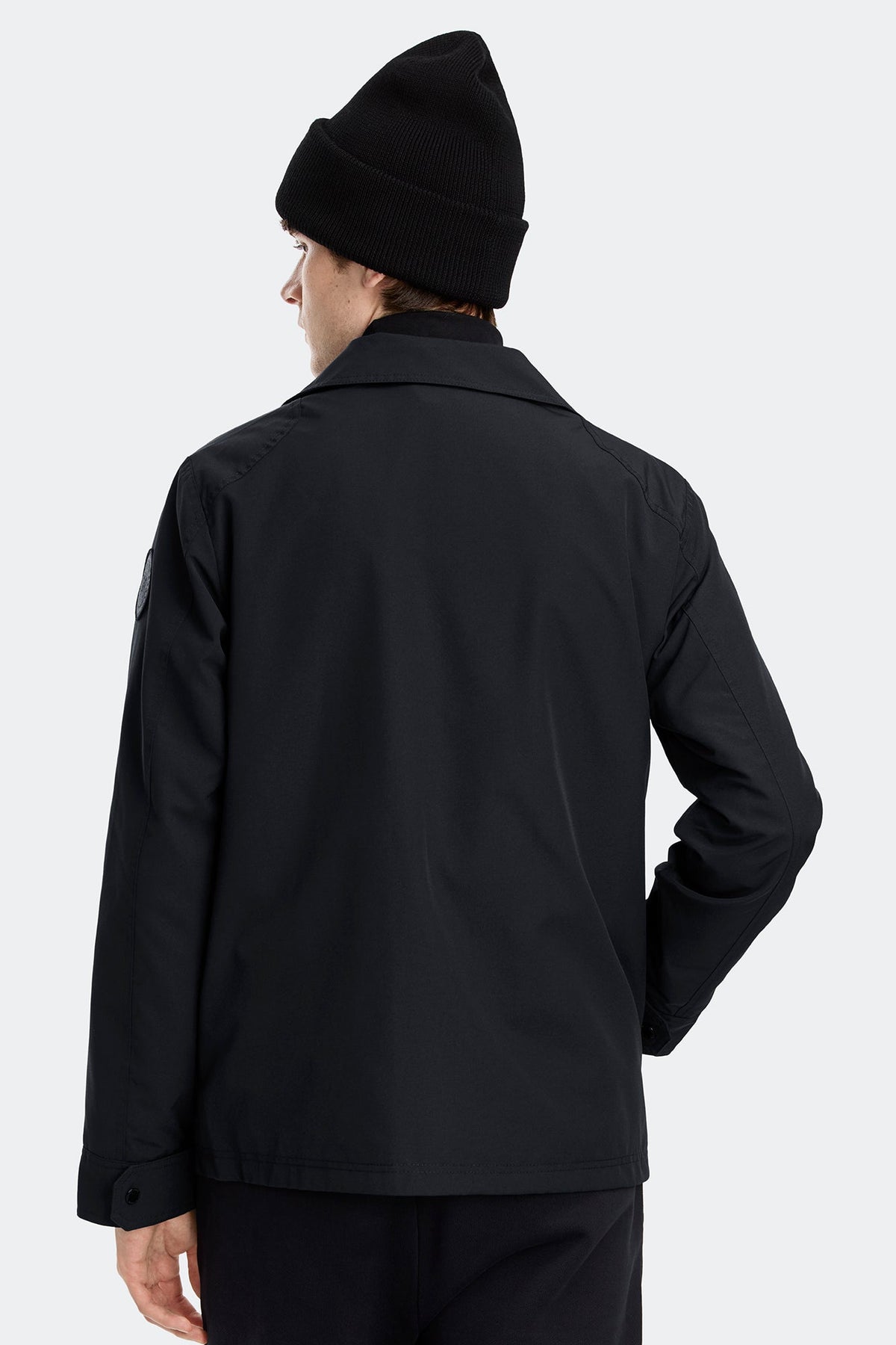 Burnaby Lightweight Chore Coat Black Disc
