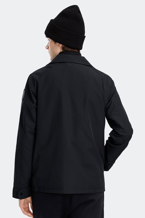Burnaby Lightweight Chore Coat Black Disc