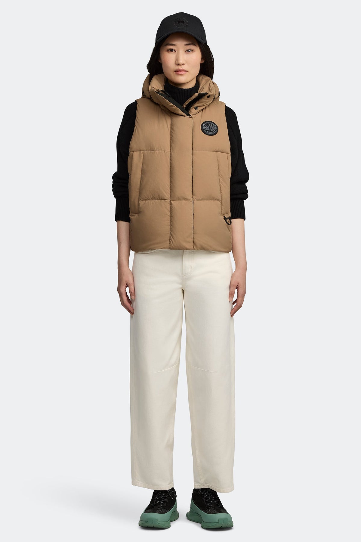Junction Puffer Vest Black Disc