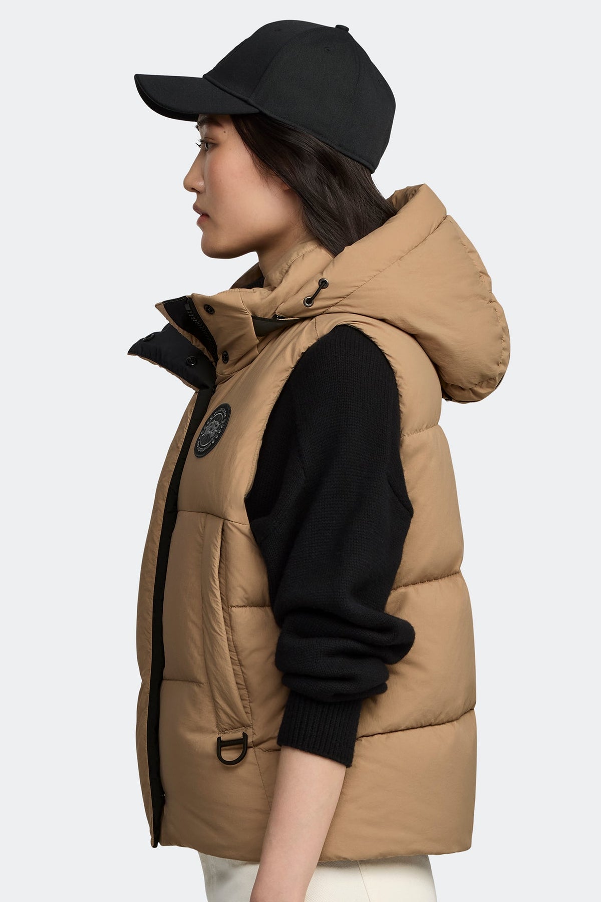 Junction Puffer Vest Black Disc
