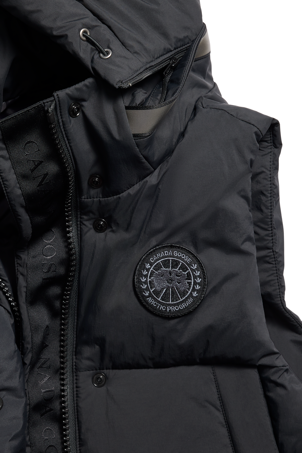 Junction Puffer Vest Black Disc
