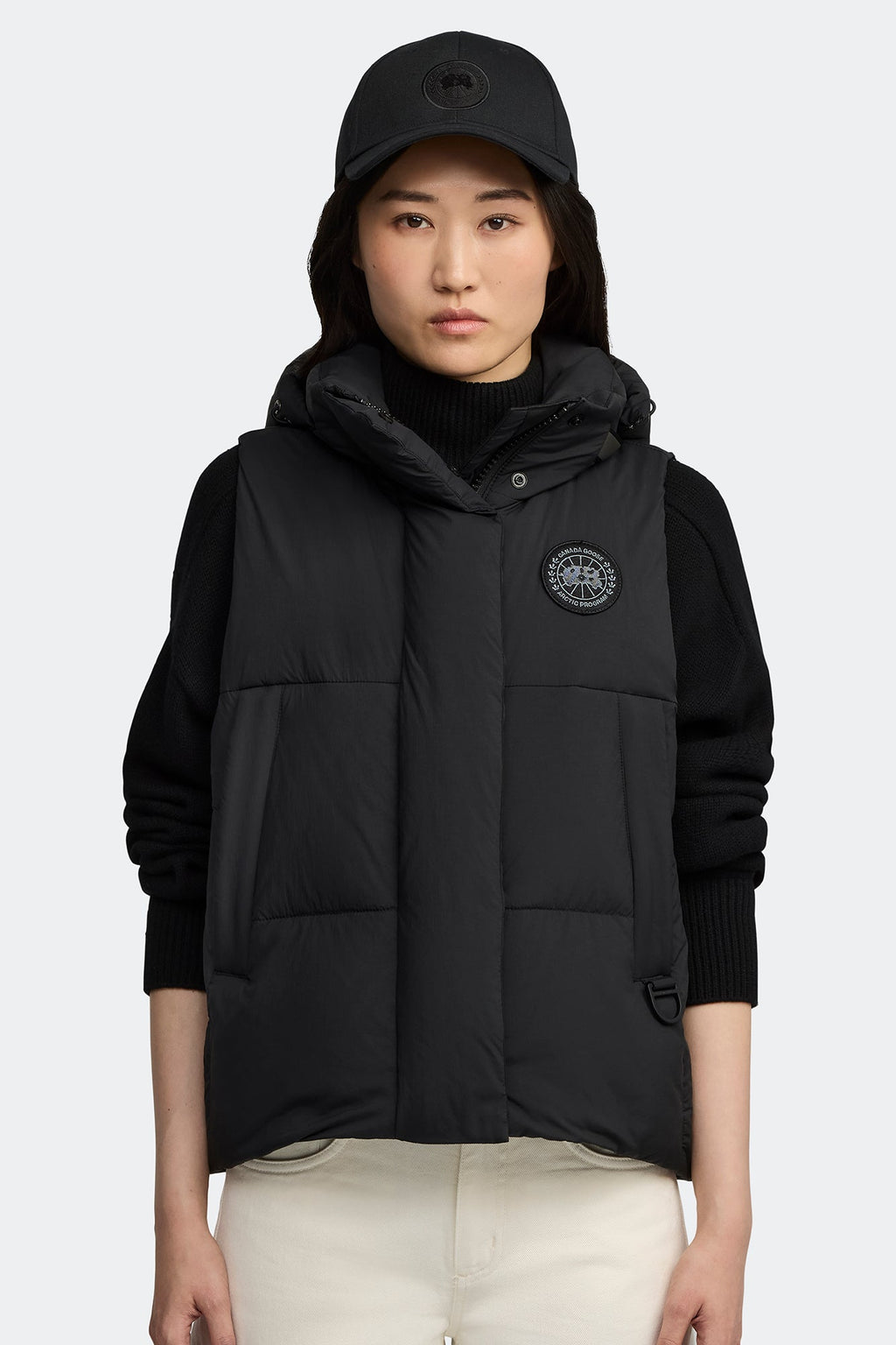 Junction Puffer Vest Black Disc