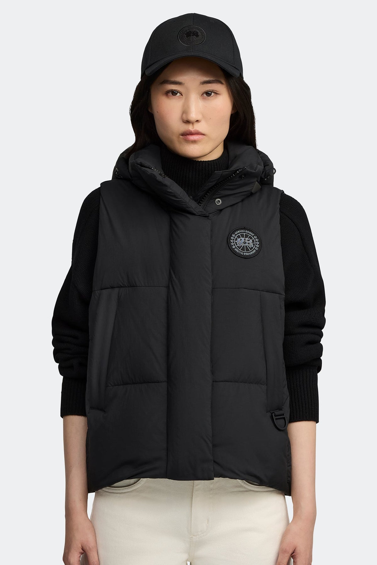 Junction Puffer Vest Black Disc