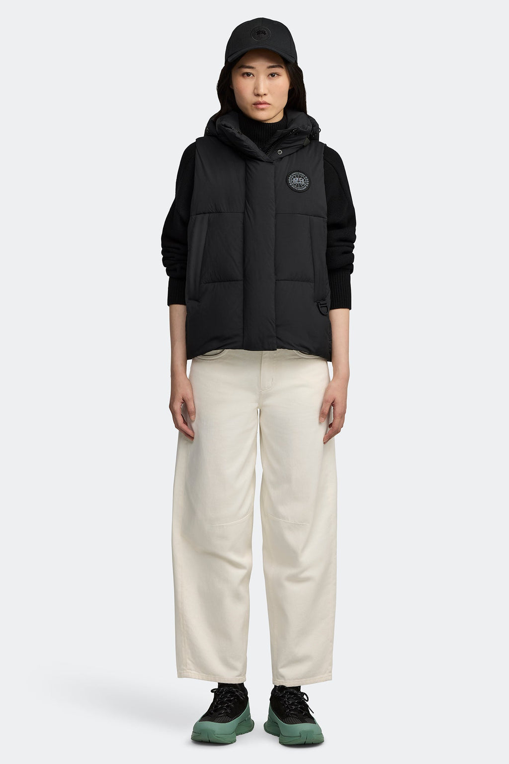 Junction Puffer Vest Black Disc