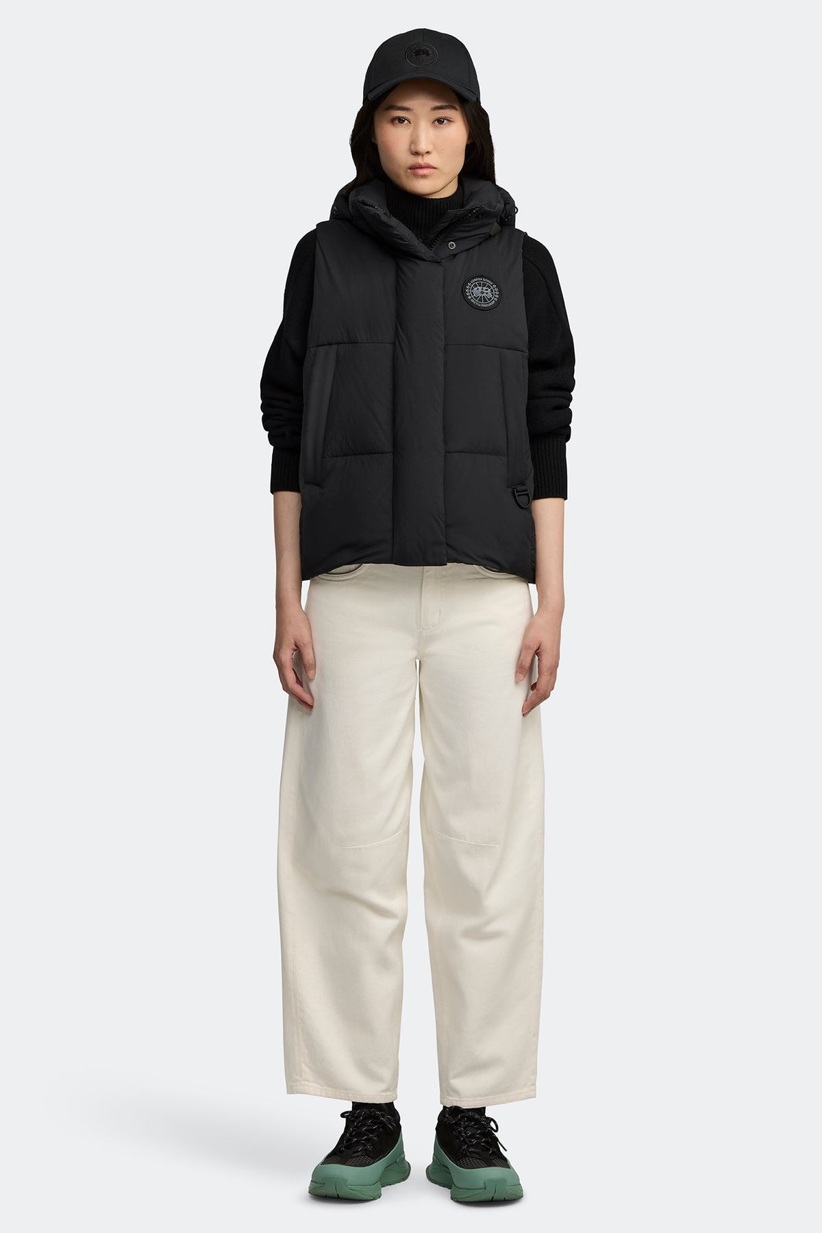 Junction Puffer Vest Black Disc