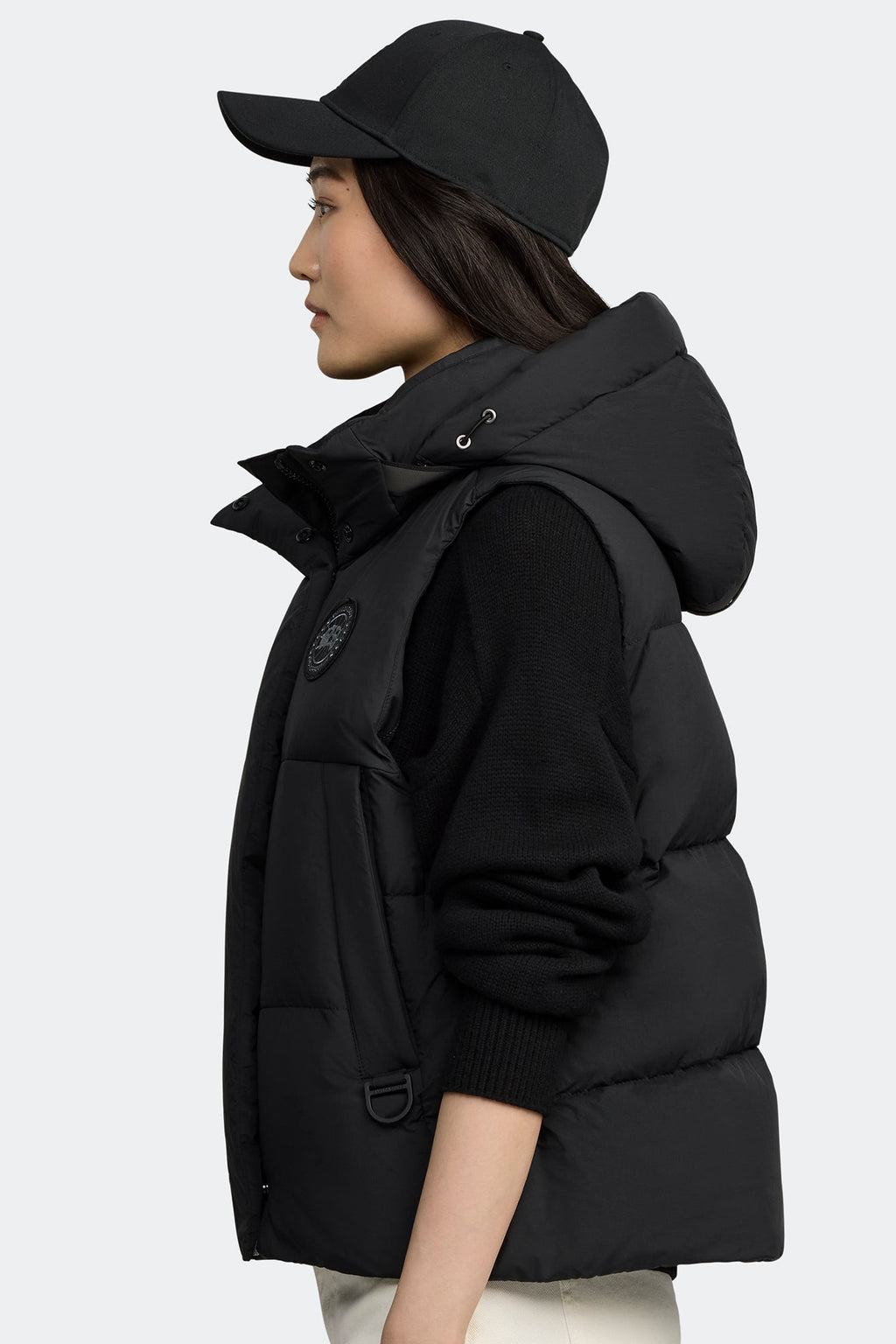 Junction Puffer Vest Black Disc