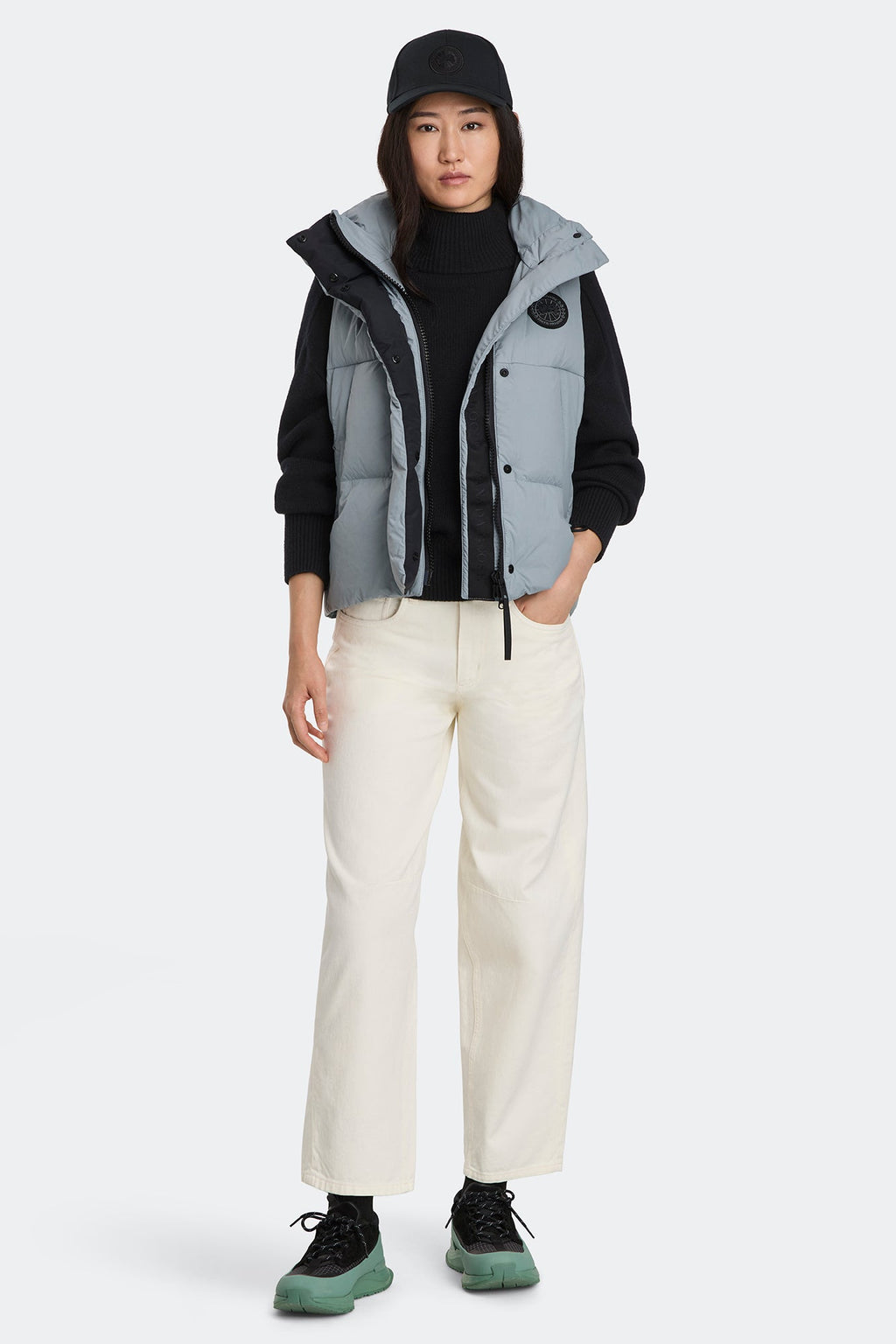Junction Puffer Vest Black Disc
