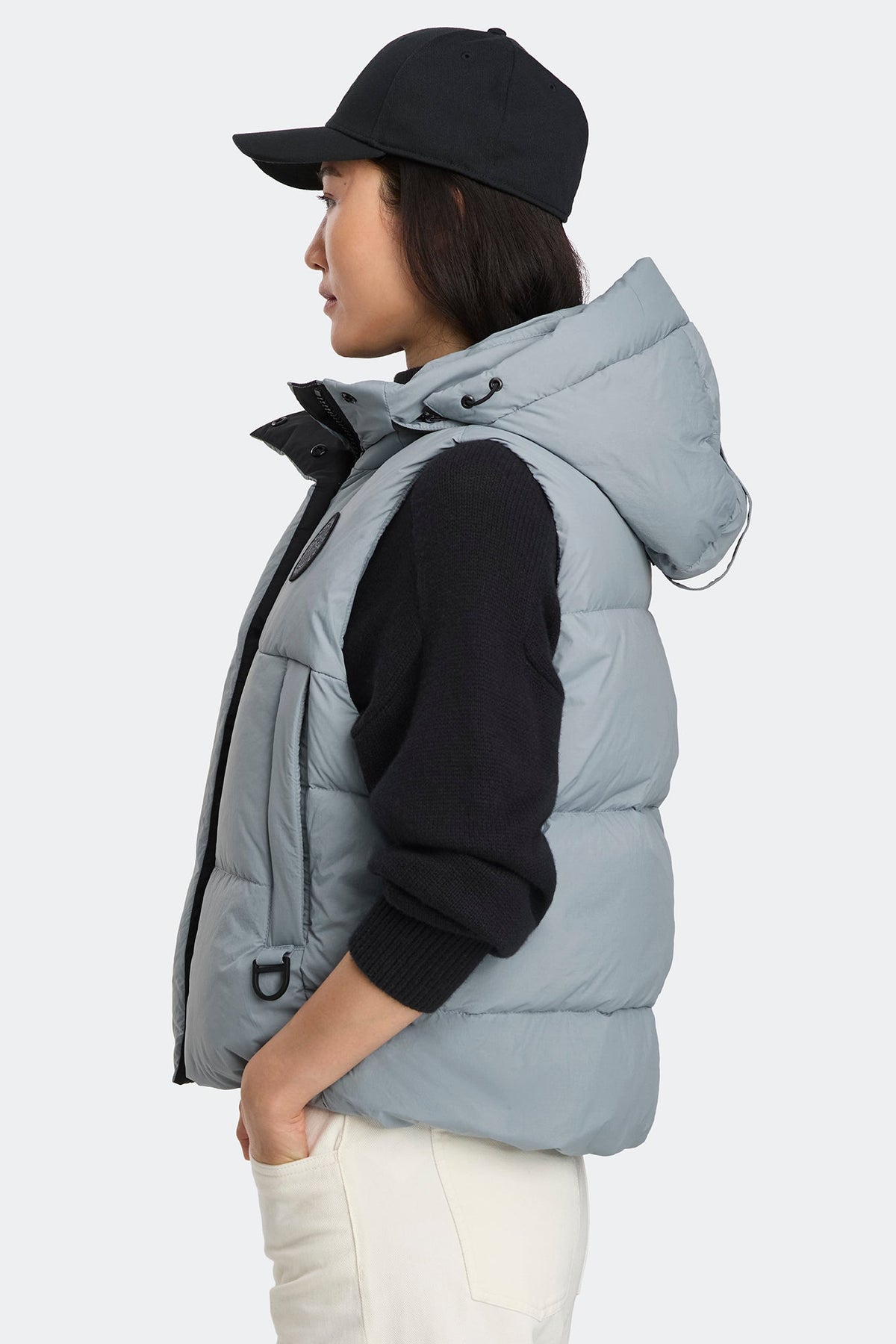 Junction Puffer Vest Black Disc