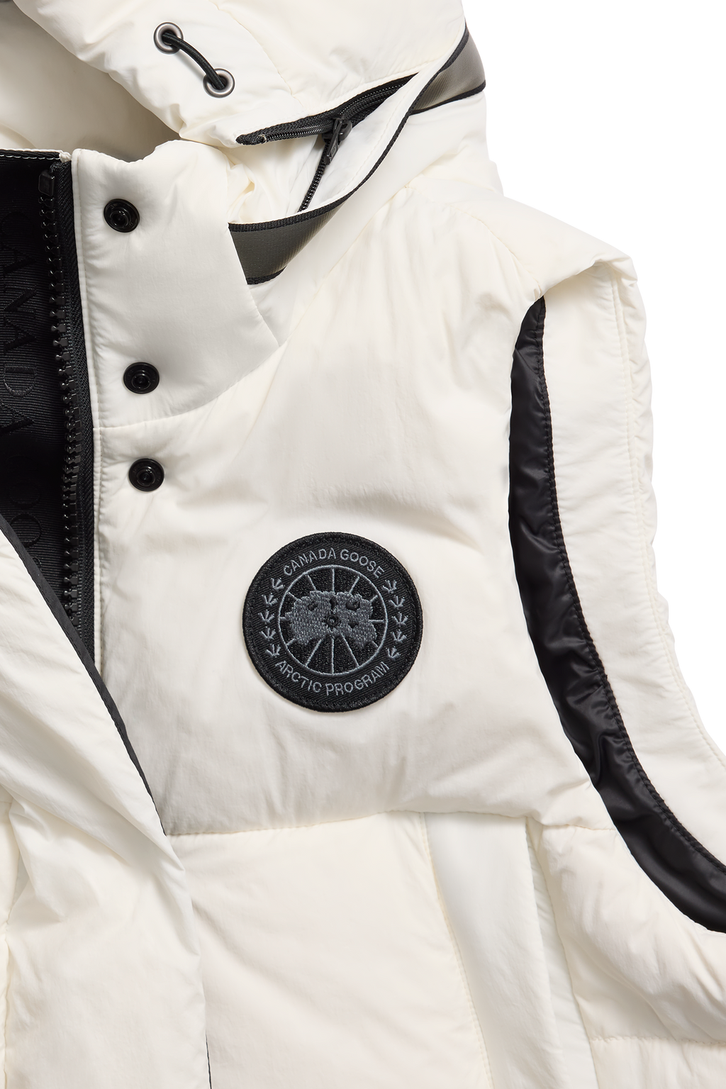 Junction Puffer Vest Black Disc