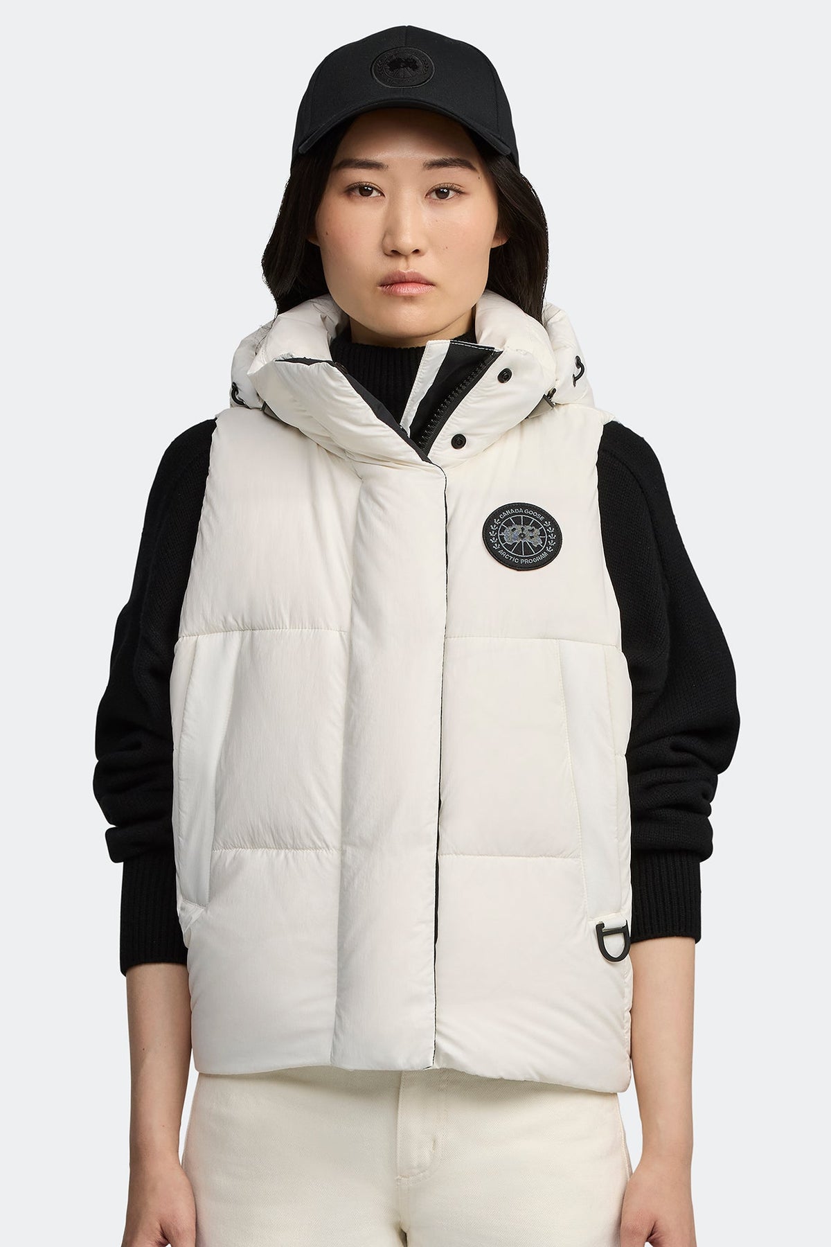 Junction Puffer Vest Black Disc