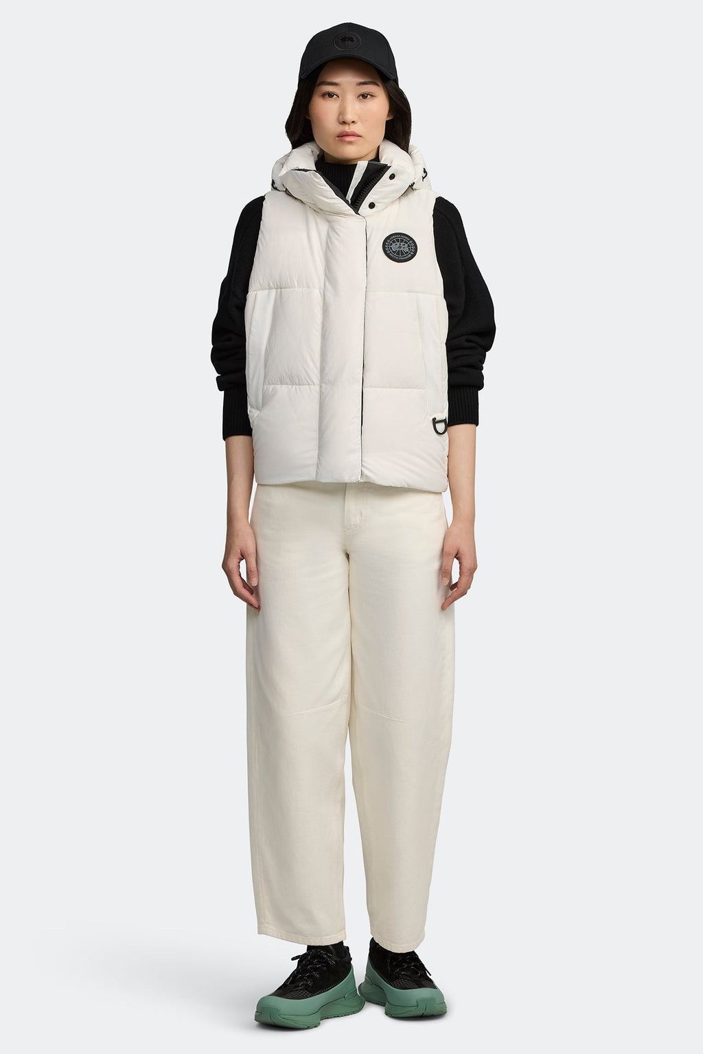 Junction Puffer Vest Black Disc