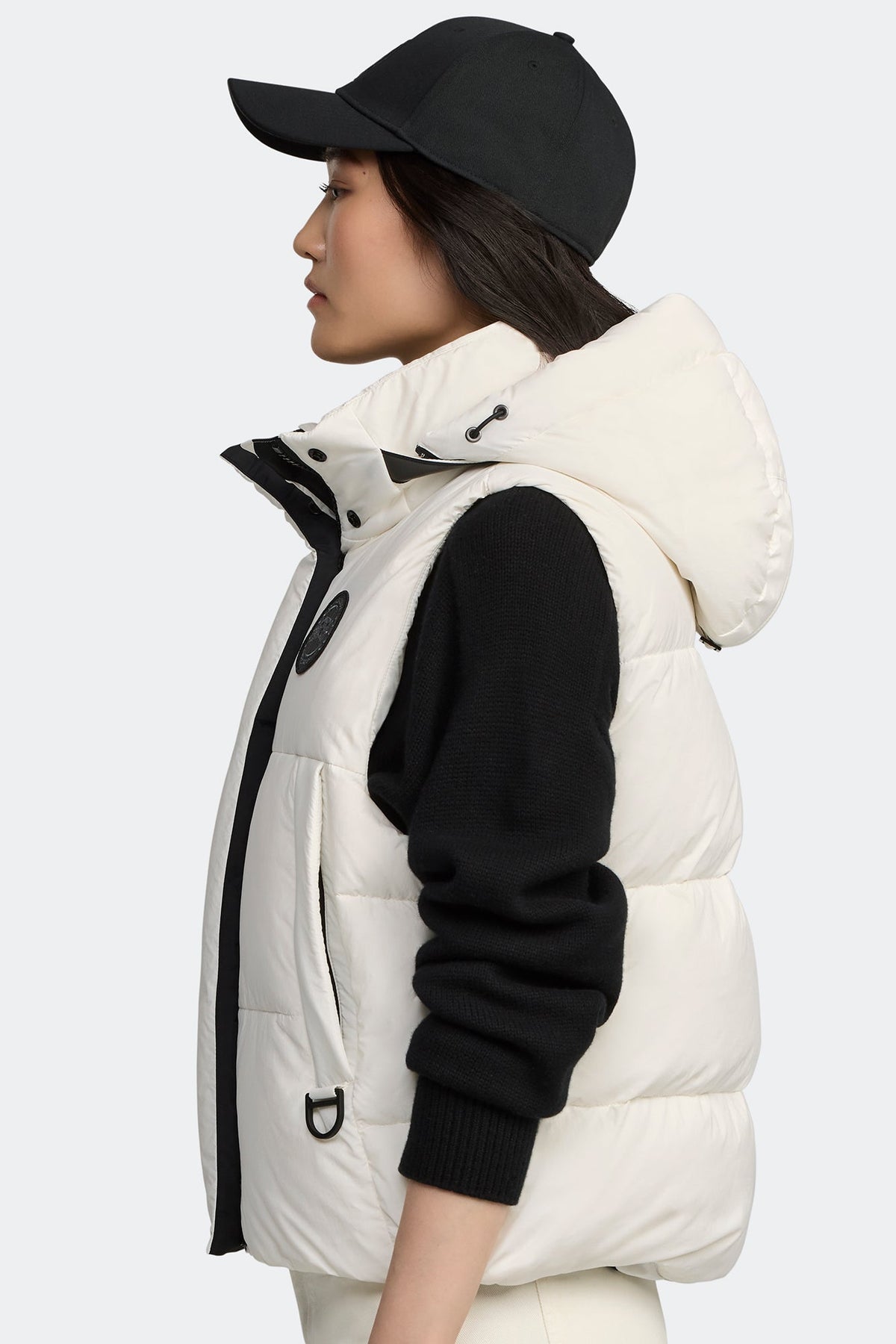 Junction Puffer Vest Black Disc