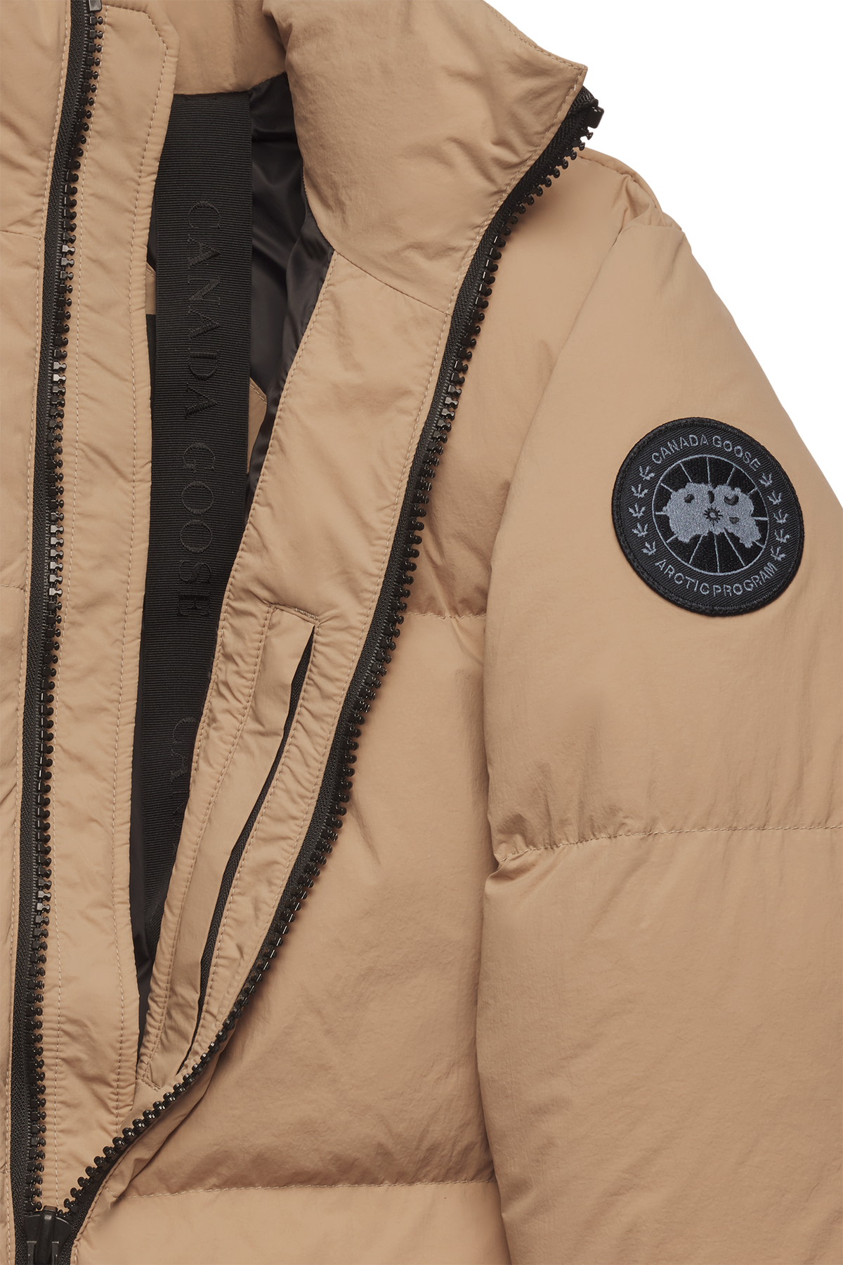 Lawrence Puffer Jacket Black Disc