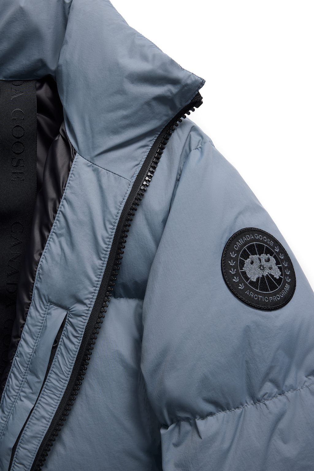 Lawrence Puffer Jacket Black Disc