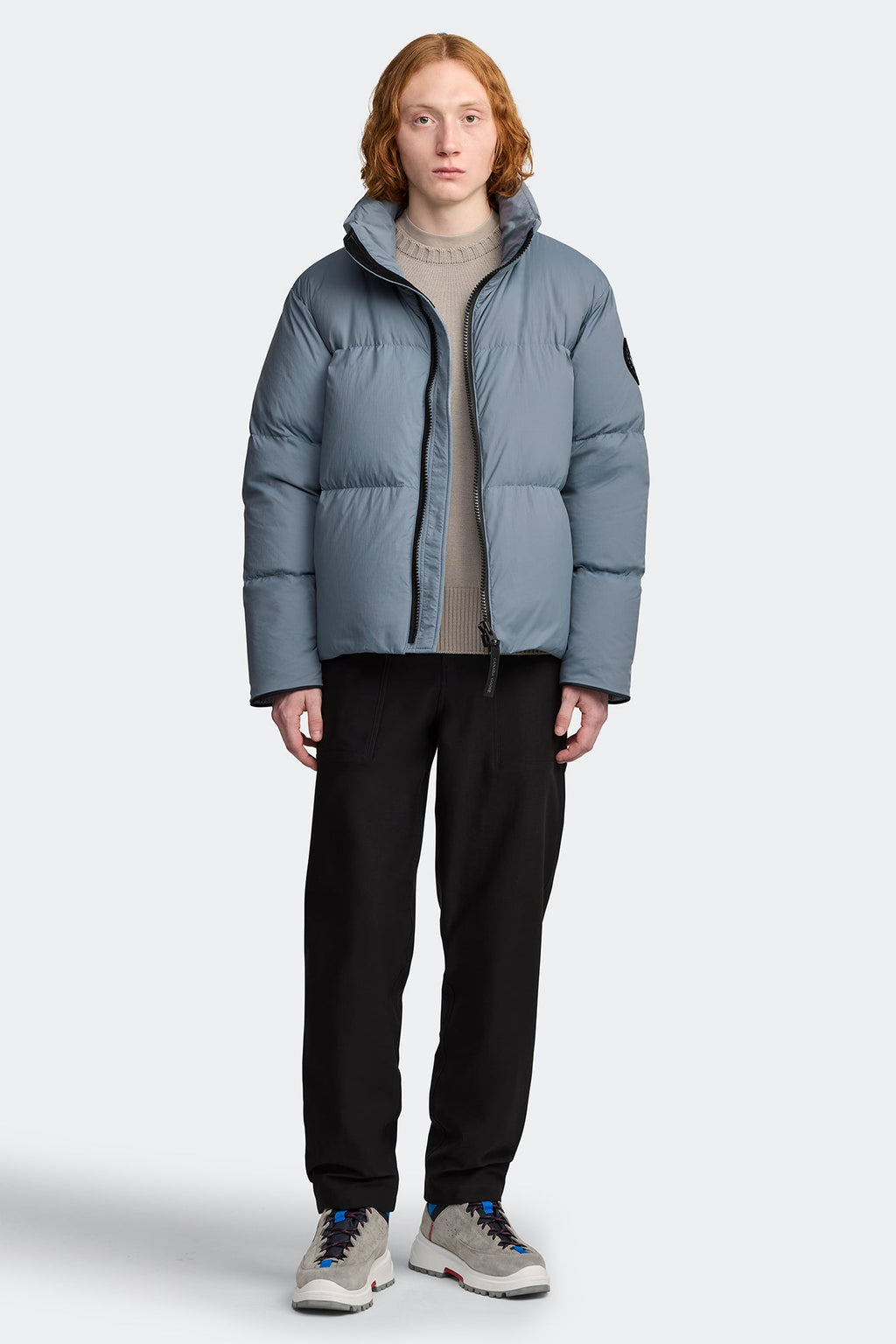 Lawrence Puffer Jacket Black Disc