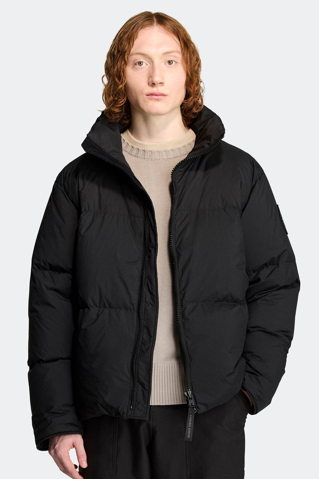 Lawrence Puffer Jacket Black Disc
