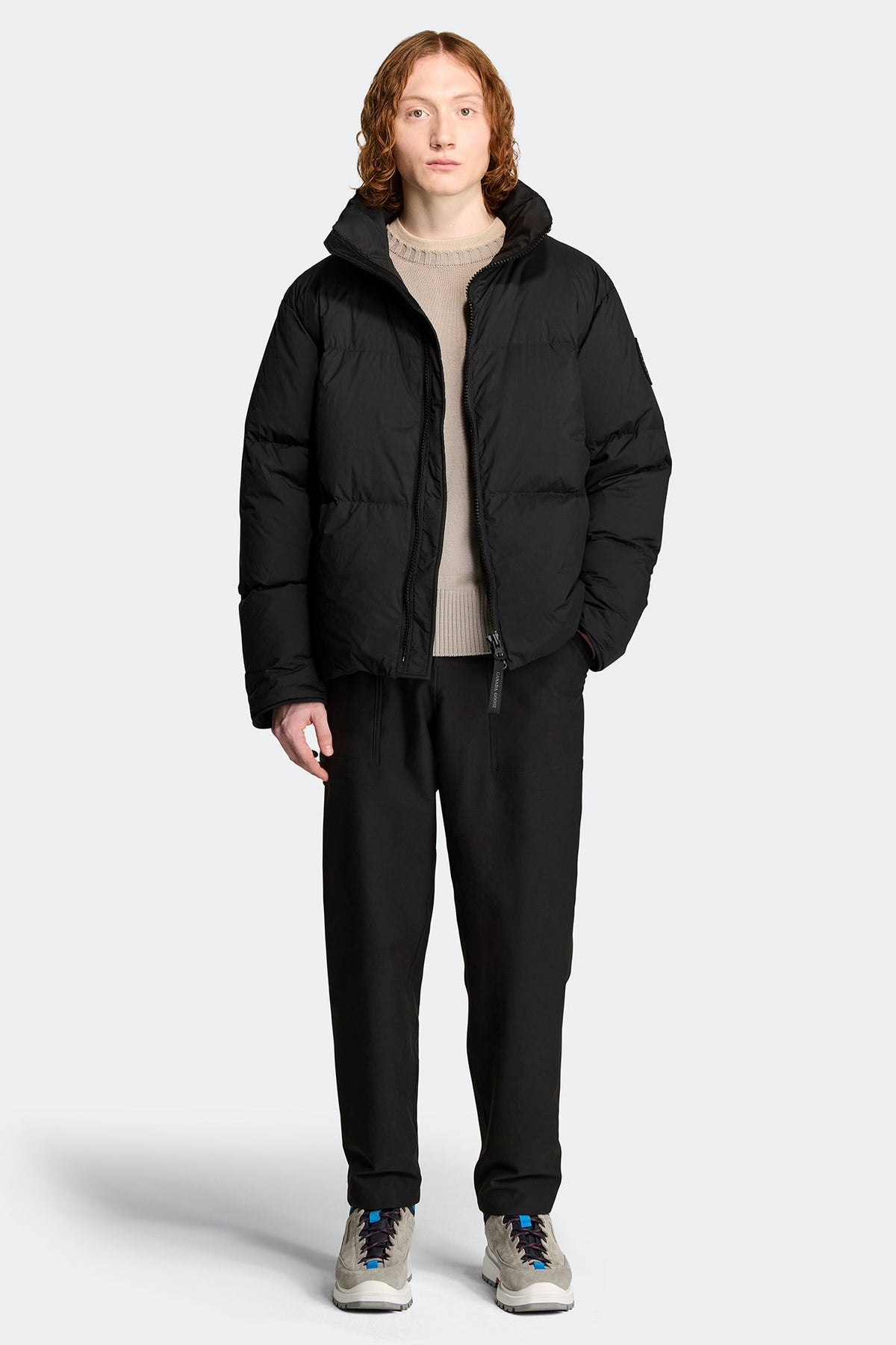 Lawrence Puffer Jacket Black Disc