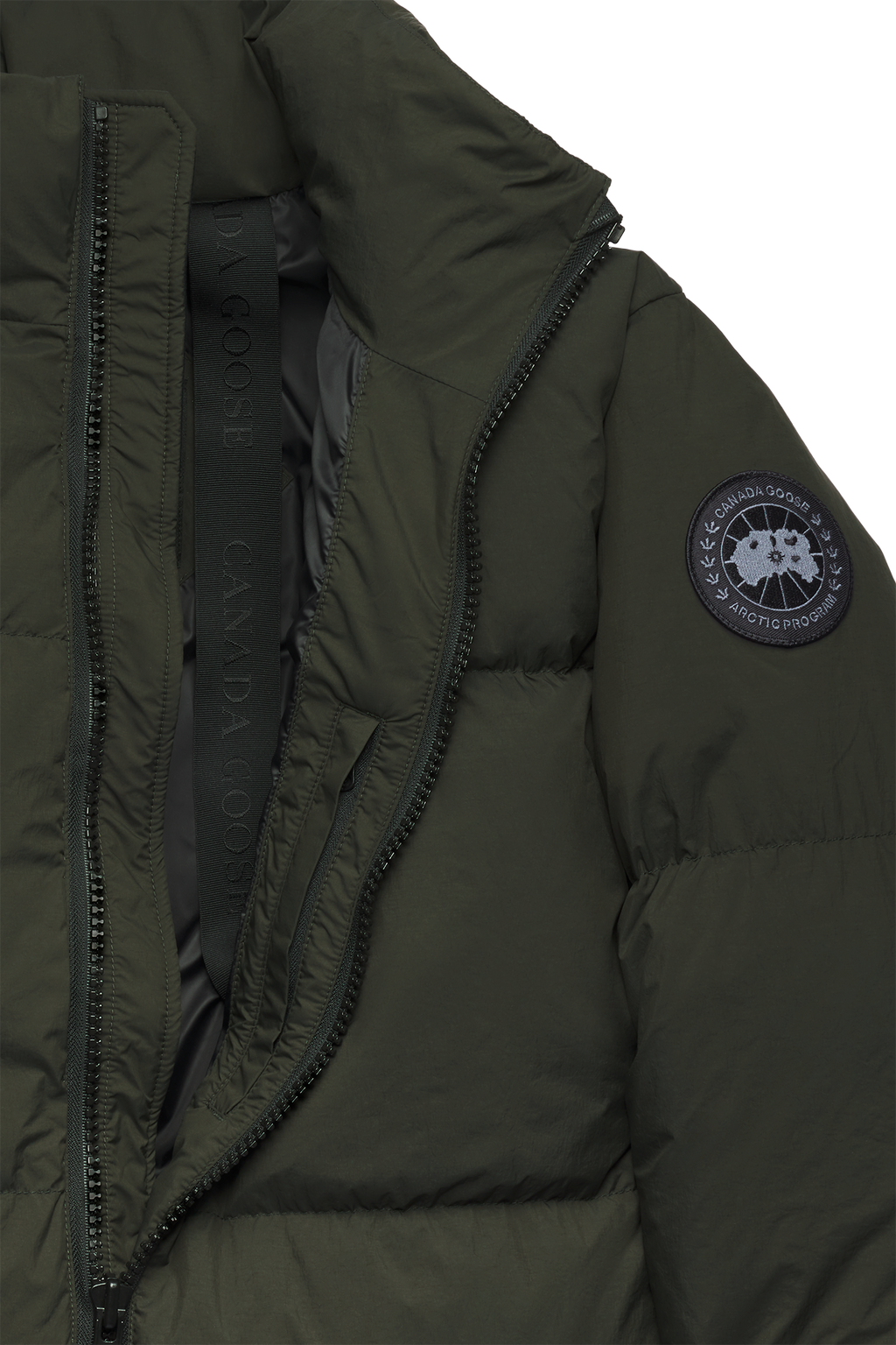 Lawrence Puffer Jacket Black Disc