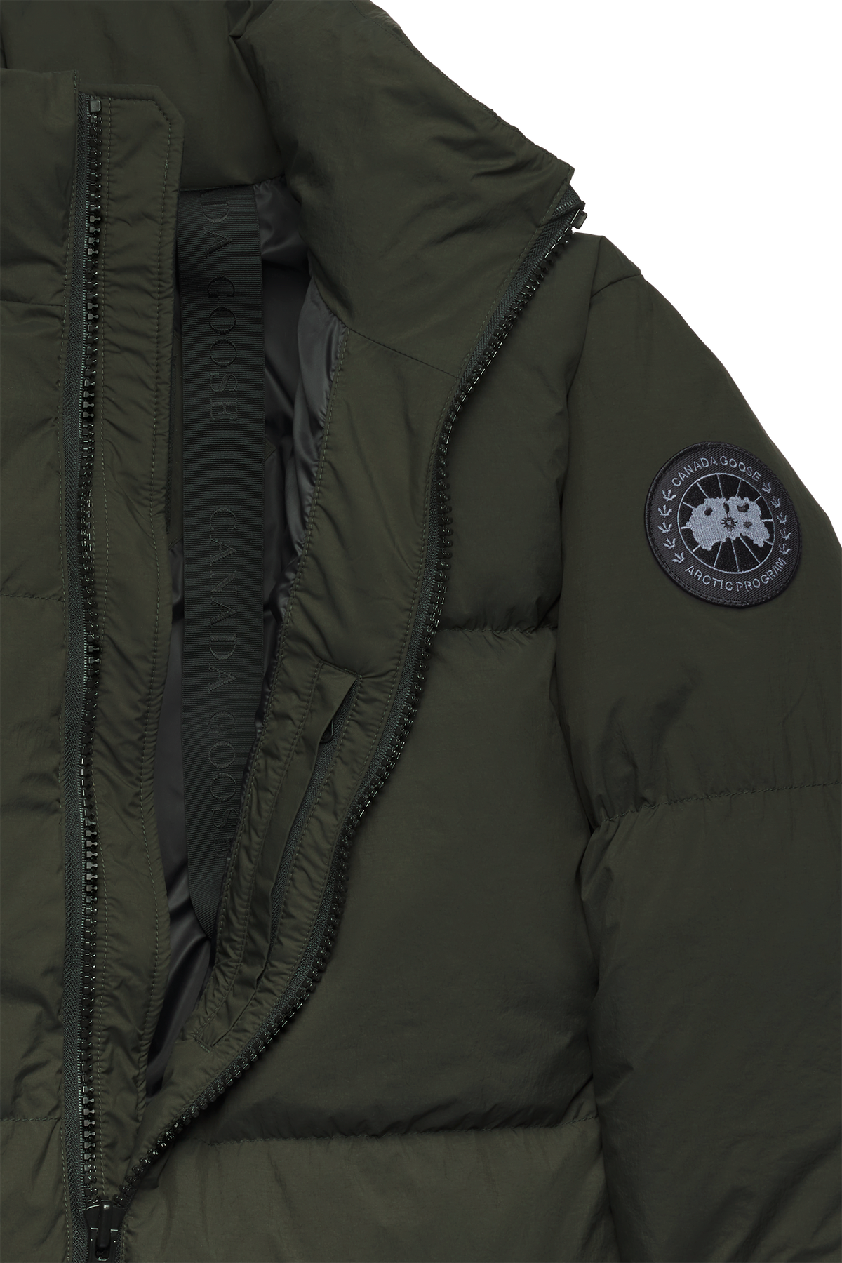 Lawrence Puffer Jacket Black Disc