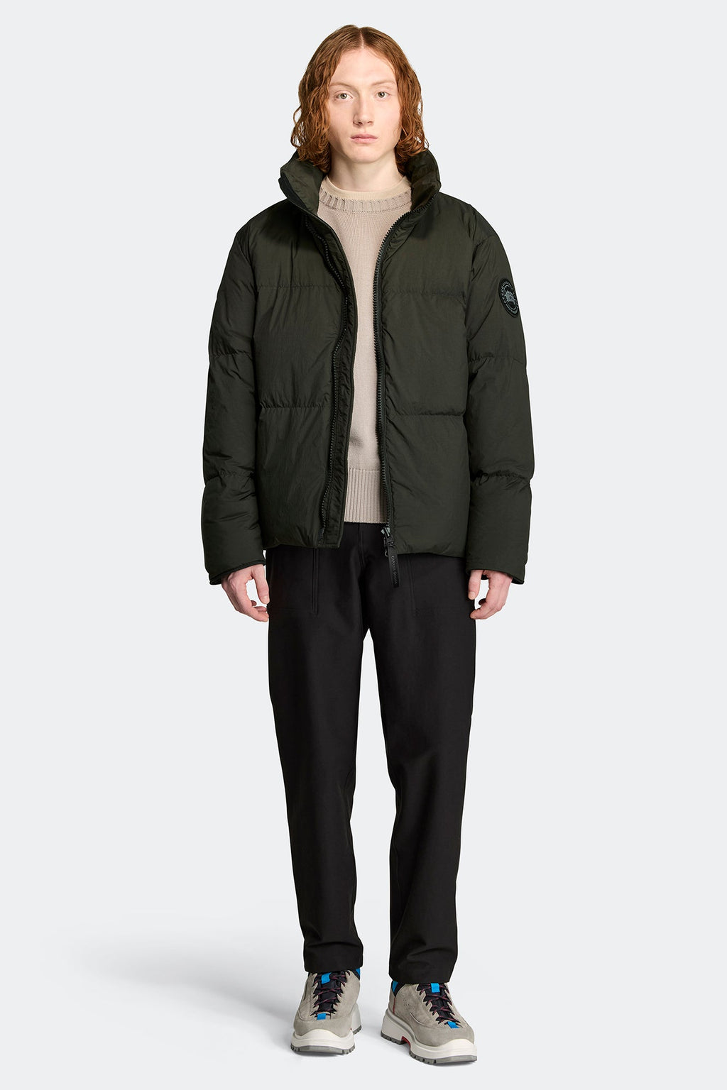 Lawrence Puffer Jacket Black Disc