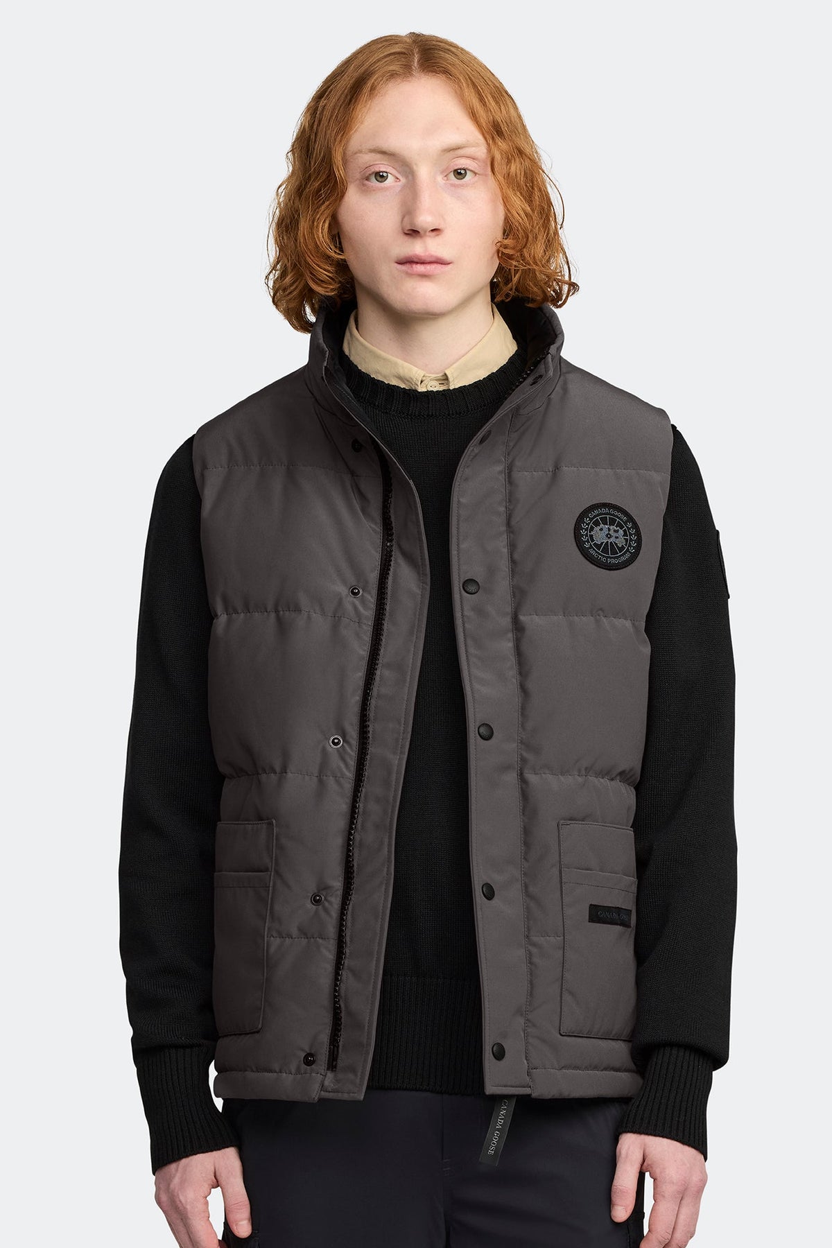 Freestyle Crew Vest Black Disc