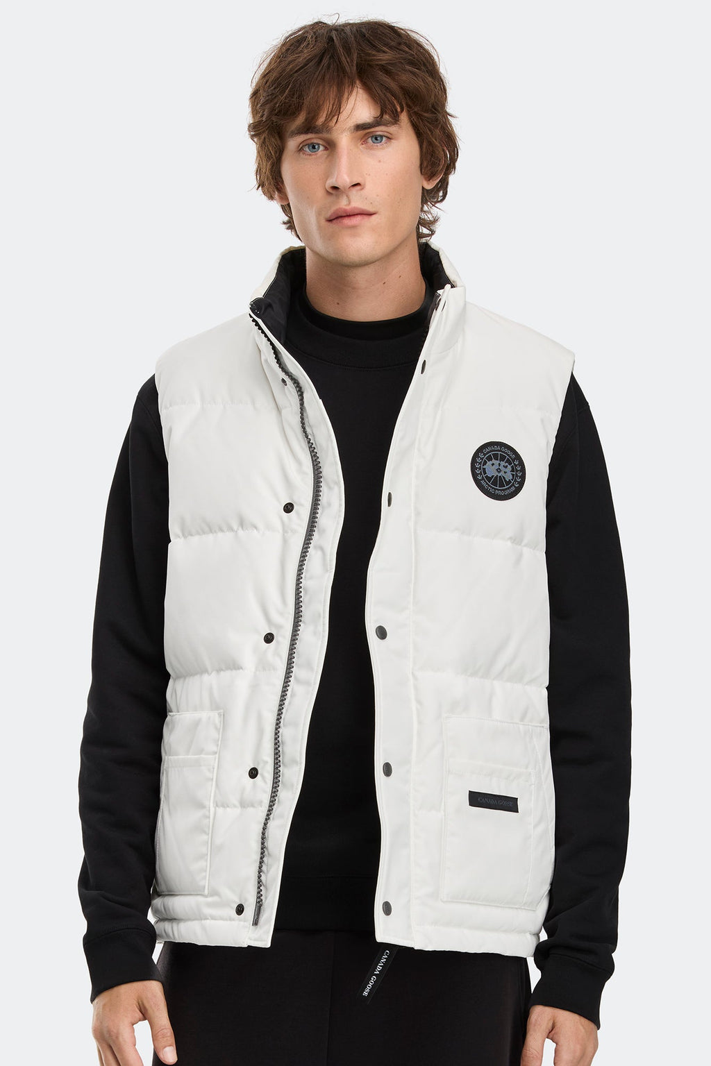 Freestyle Crew Vest Black Disc