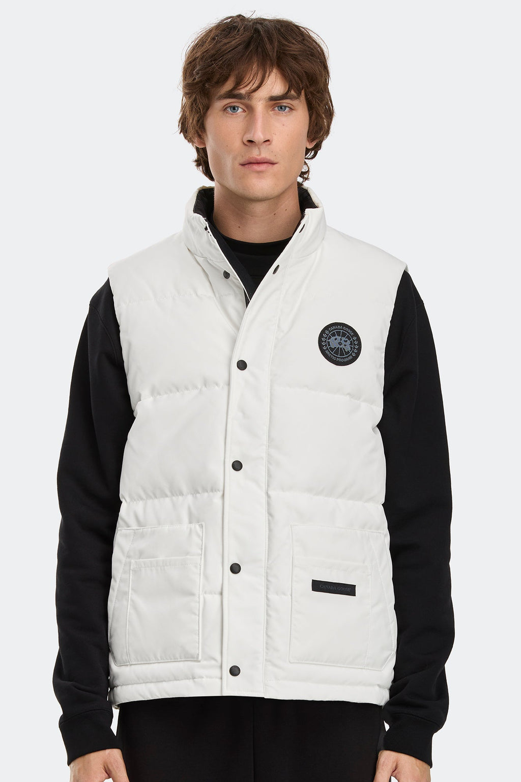 Freestyle Crew Vest Black Disc