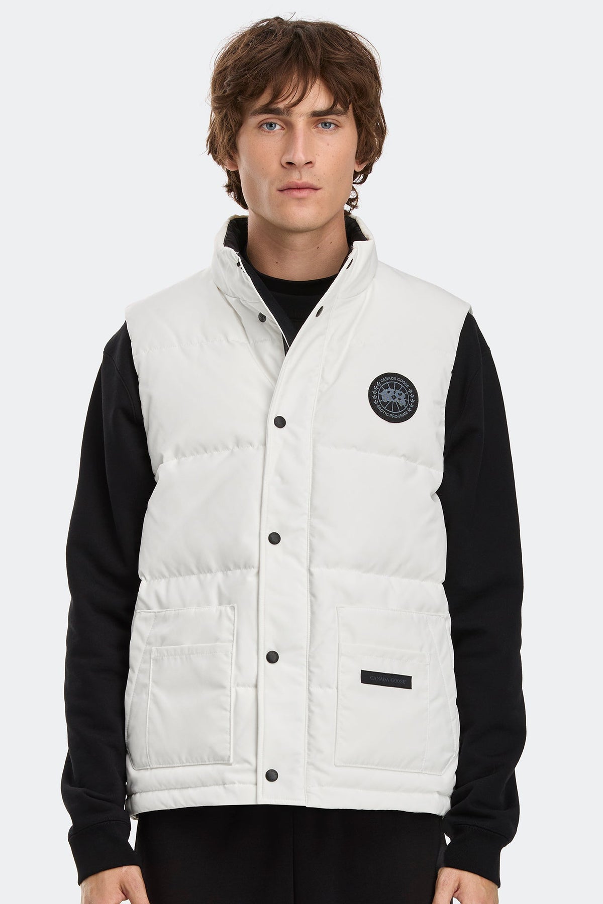 Freestyle Crew Vest Black Disc
