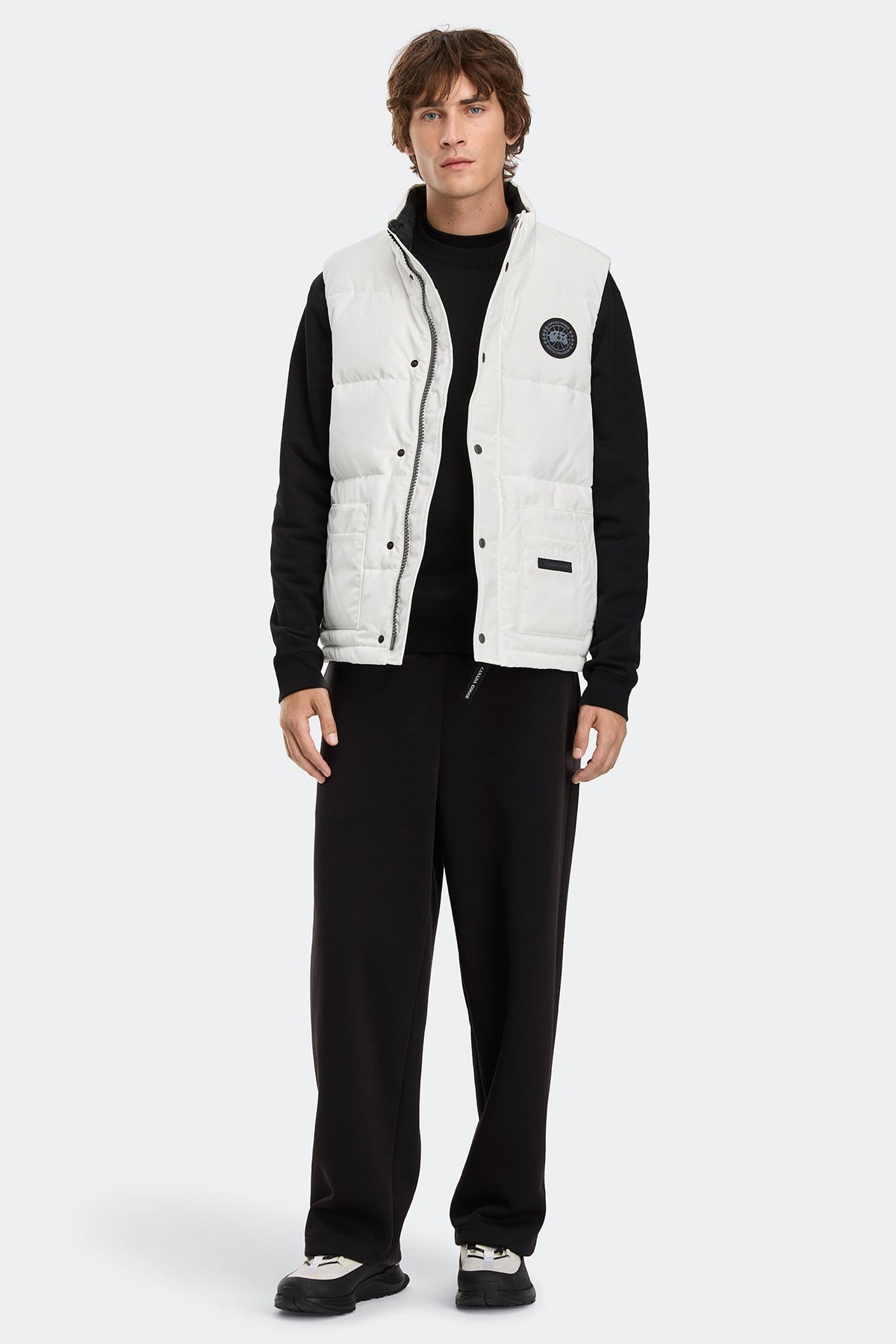 Freestyle Crew Vest Black Disc