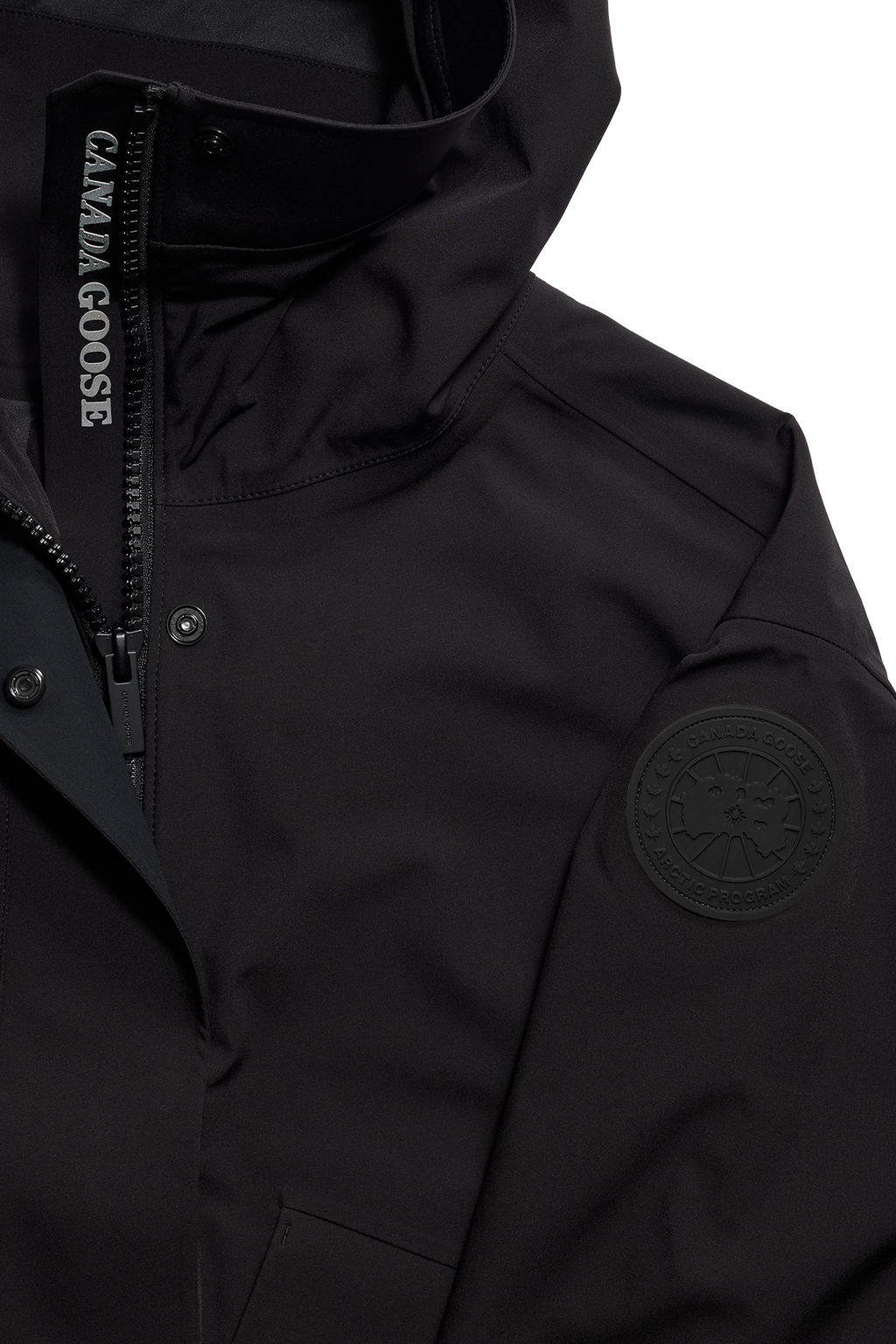 Tofino Rain Jacket Black Disc