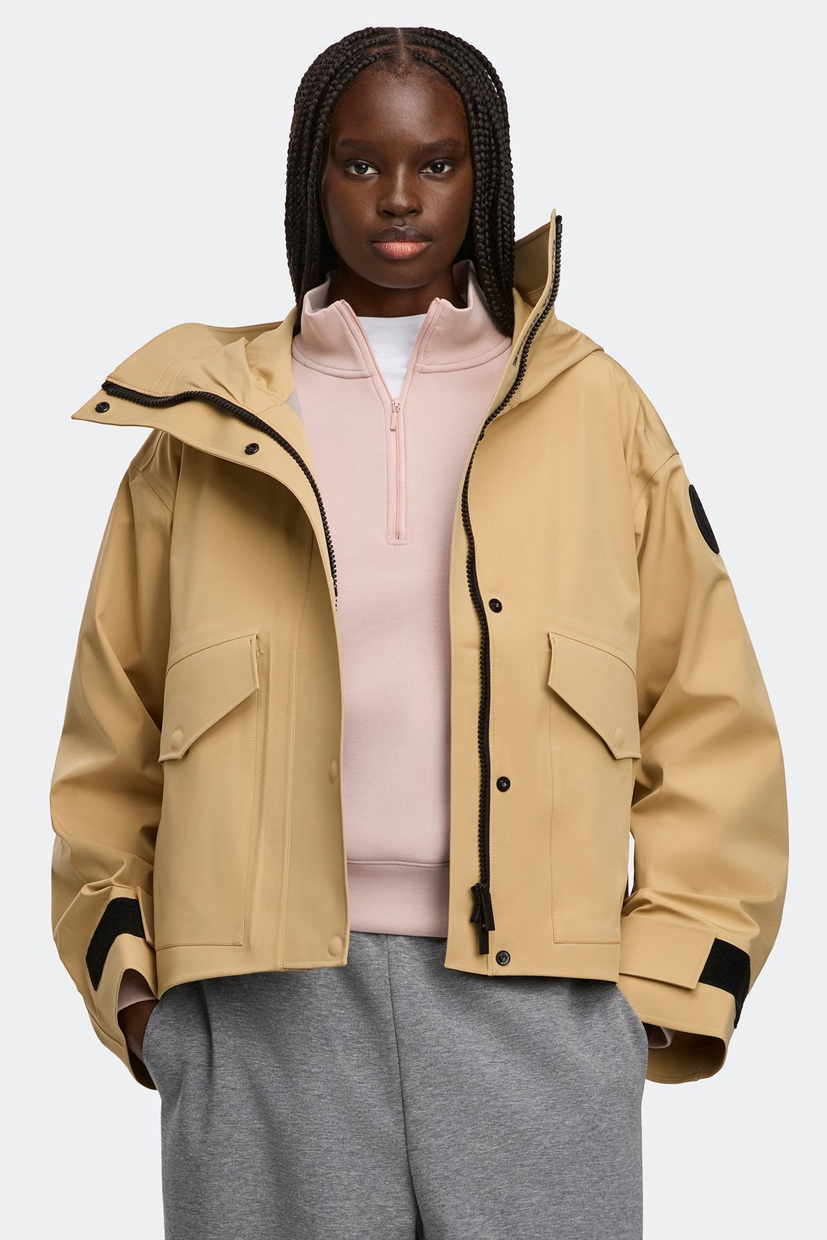 Tofino Rain Jacket Black Disc