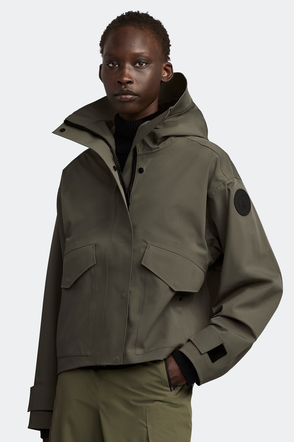 Tofino Rain Jacket Black Disc