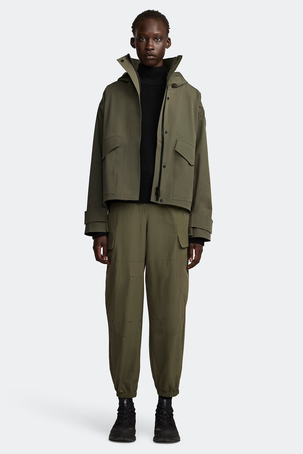 Tofino Rain Jacket Black Disc