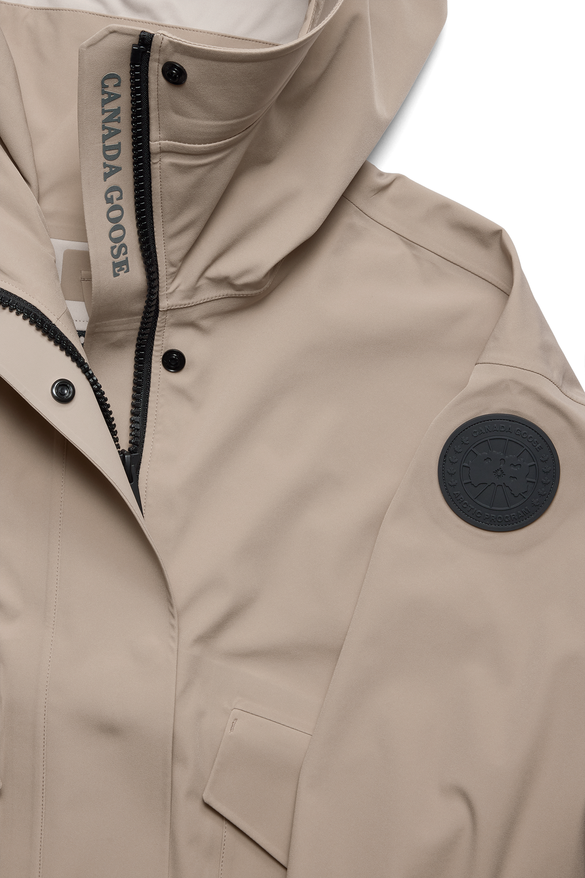 Tofino Rain Jacket Black Disc