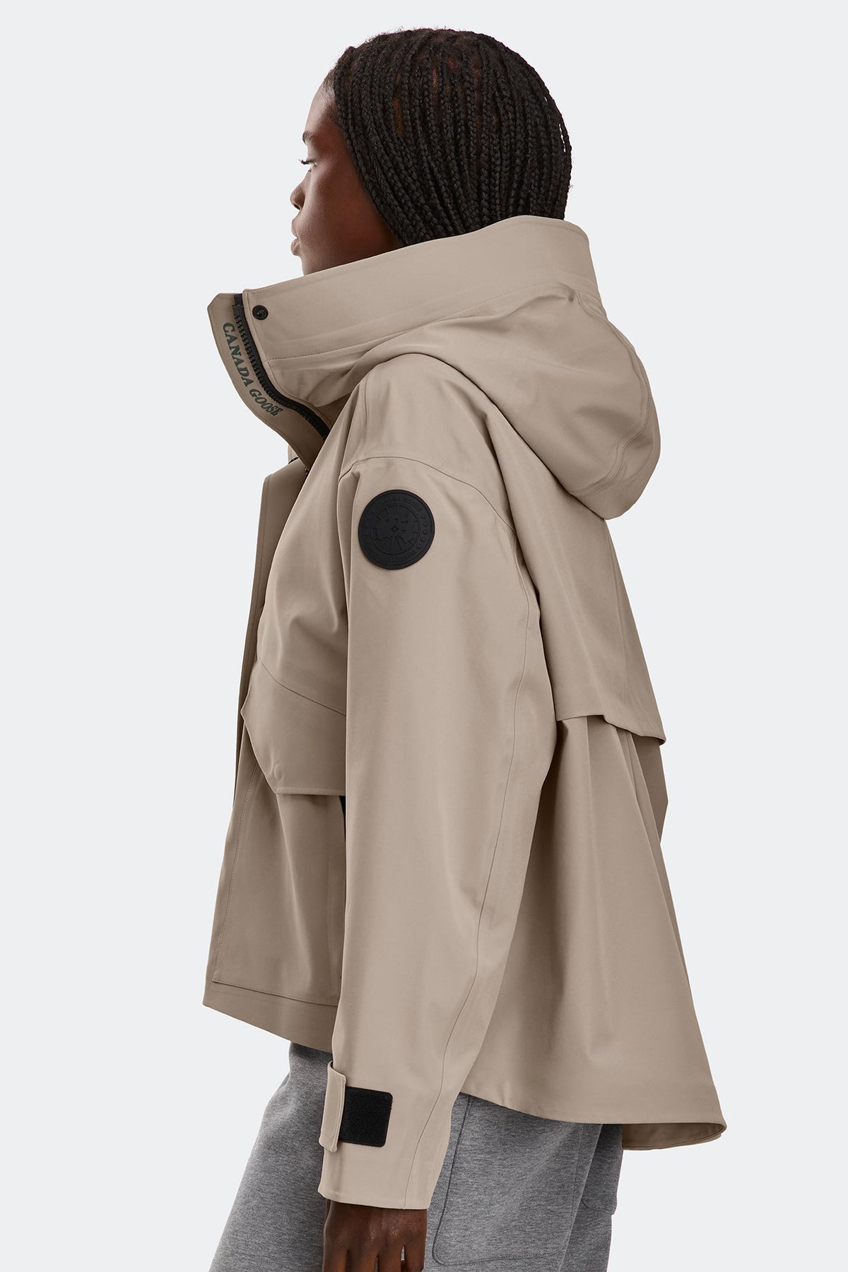 Tofino Rain Jacket Black Disc