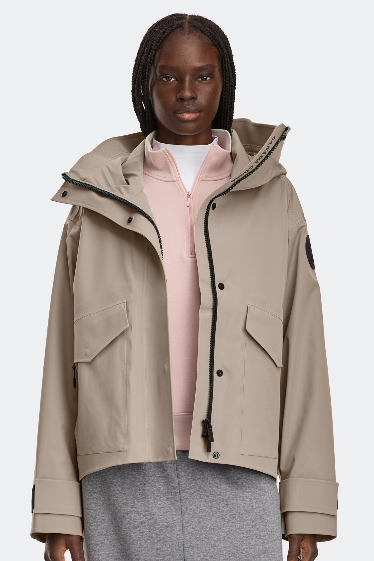 Tofino Rain Jacket Black Disc