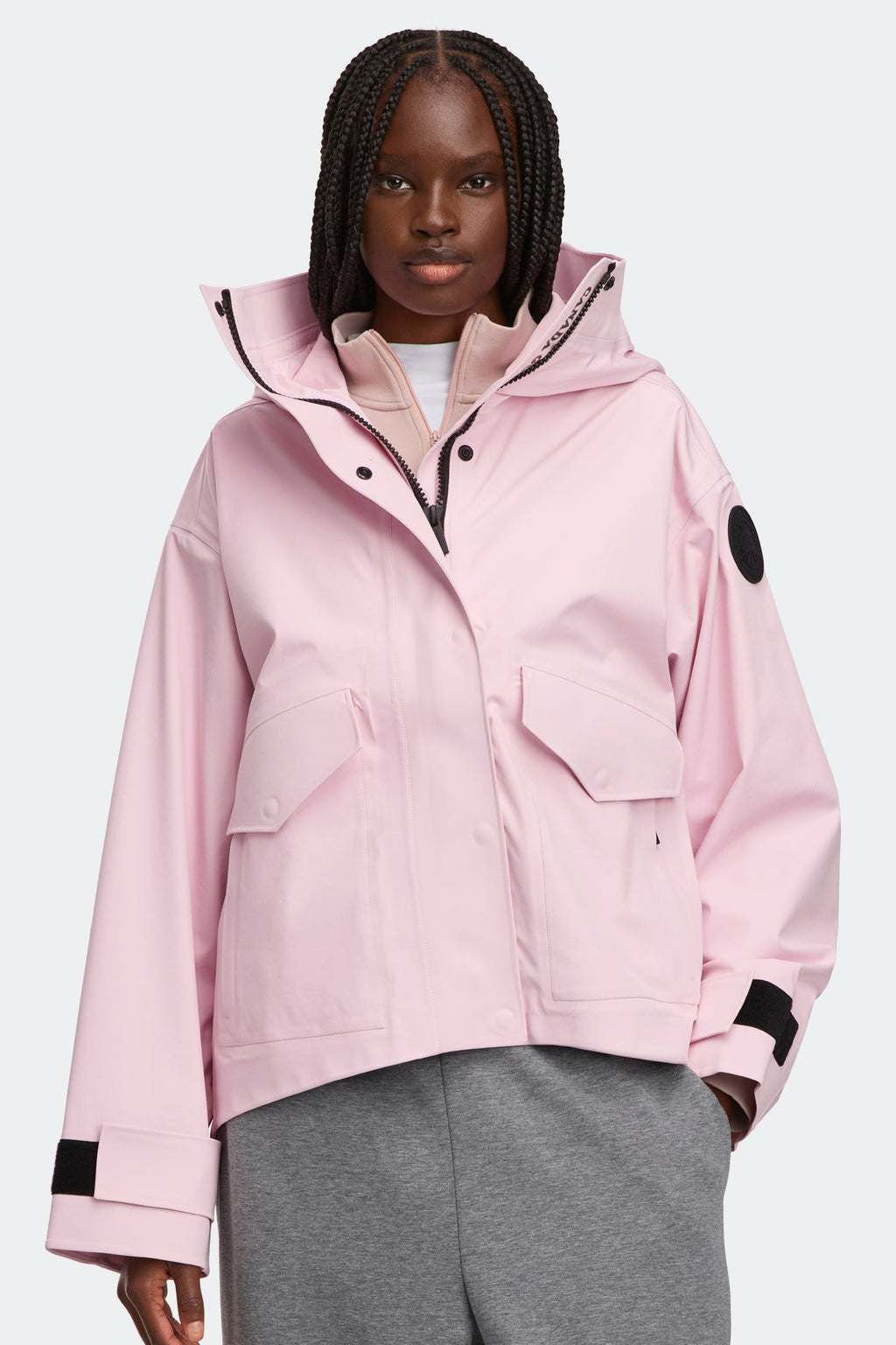 Tofino Rain Jacket Black Disc