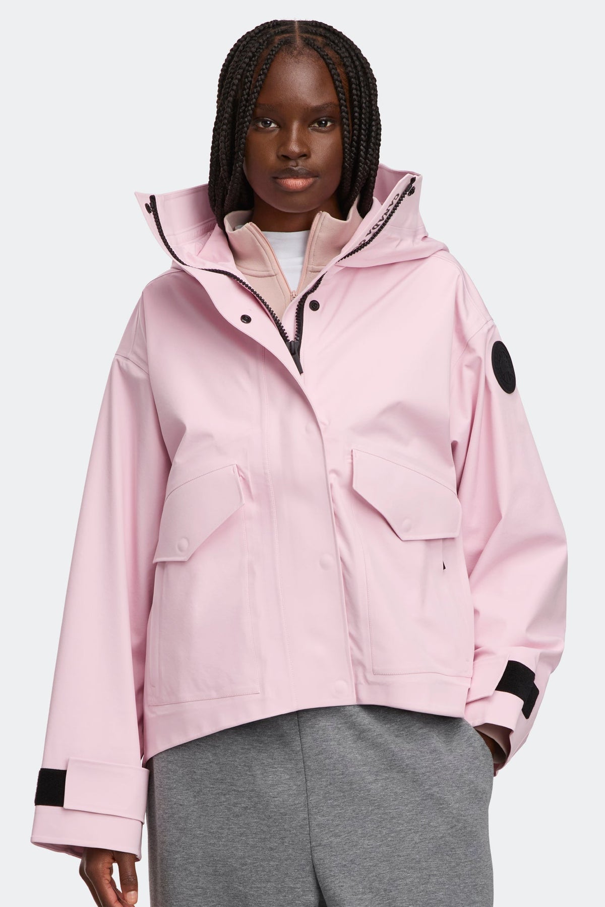 Tofino Rain Jacket Black Disc