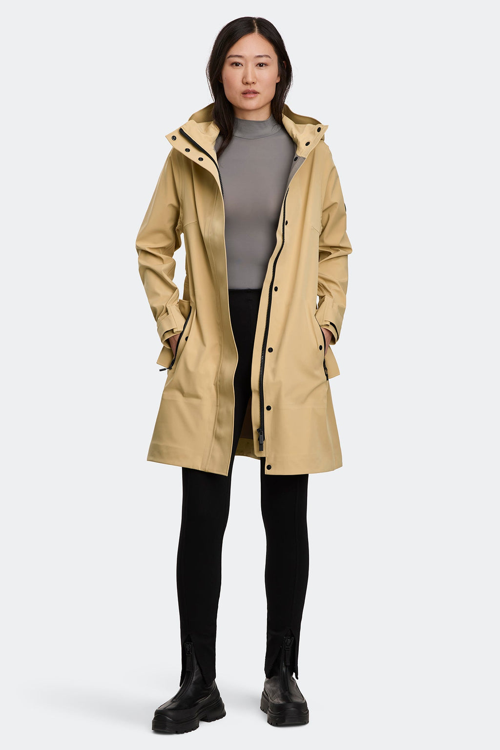 Cardero Rain Jacket Black Disc
