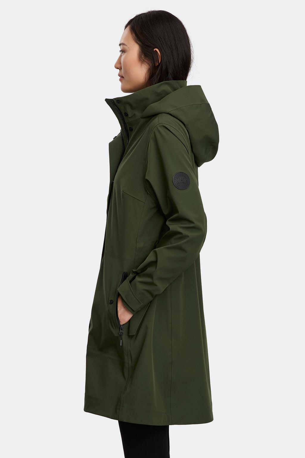 Cardero Rain Jacket Black Disc
