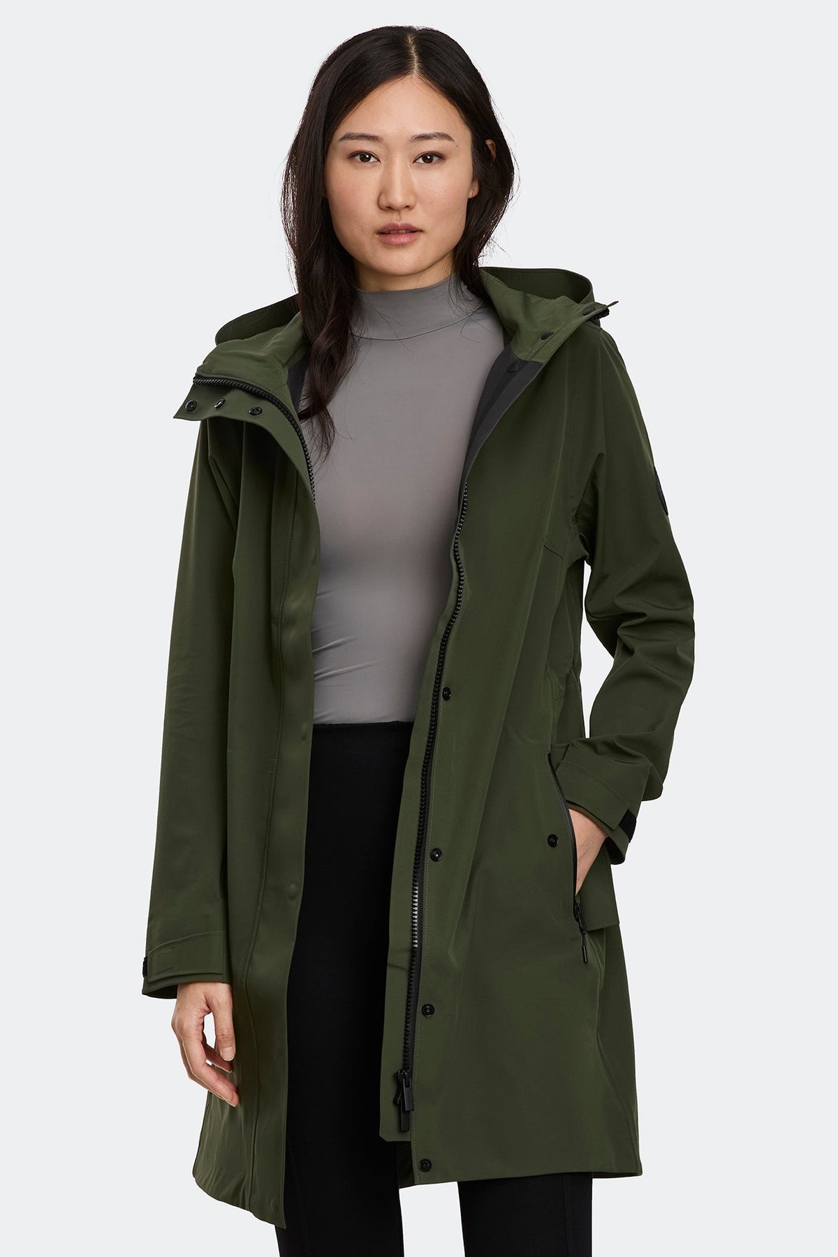 Cardero Rain Jacket Black Disc