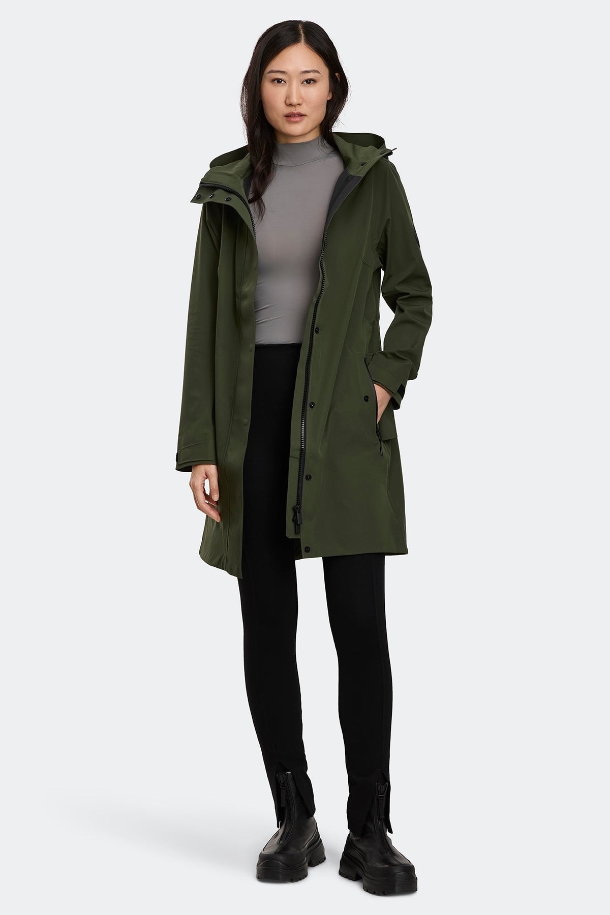 Cardero Rain Jacket Black Disc