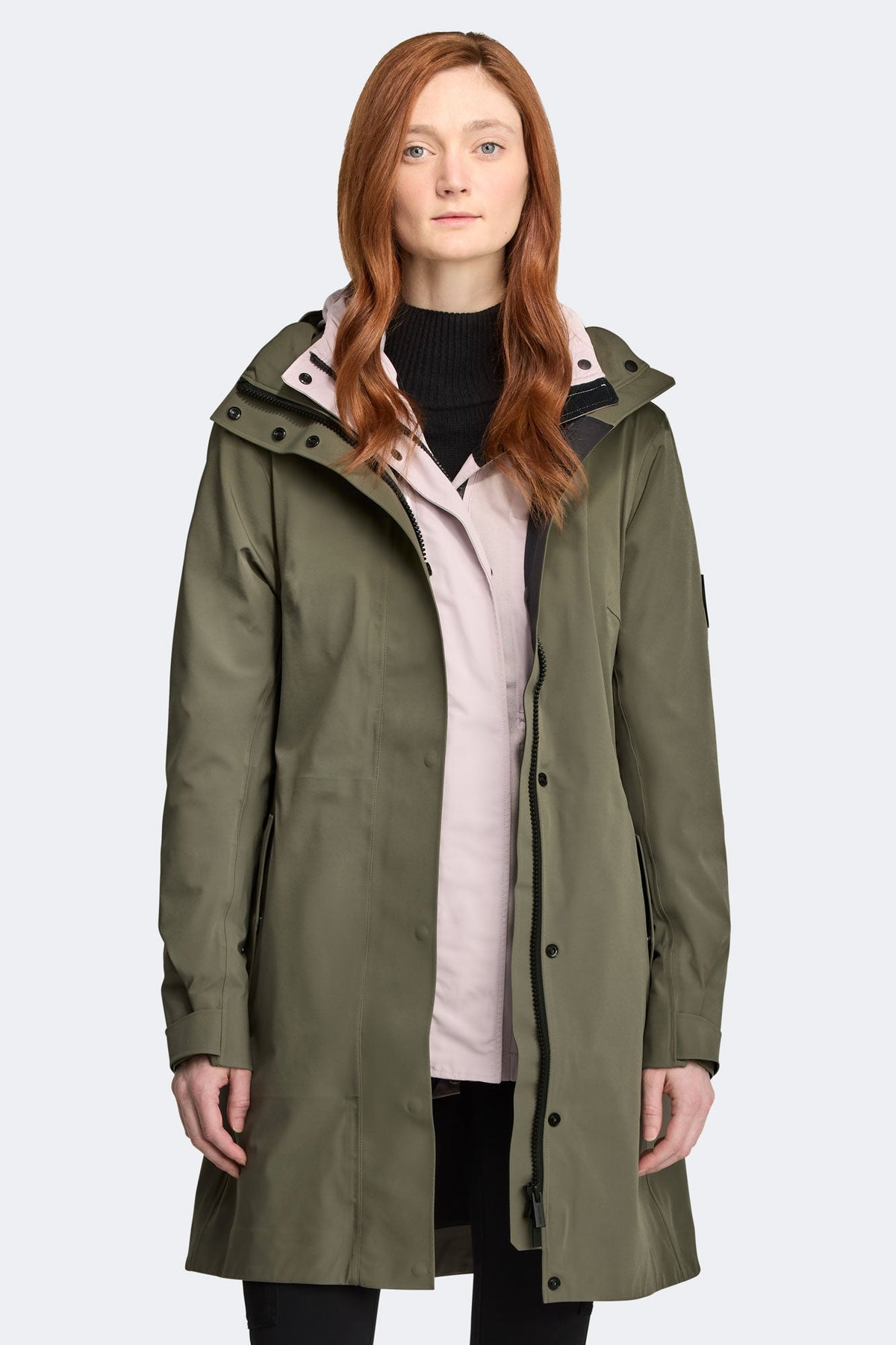 Cardero Rain Jacket Black Disc