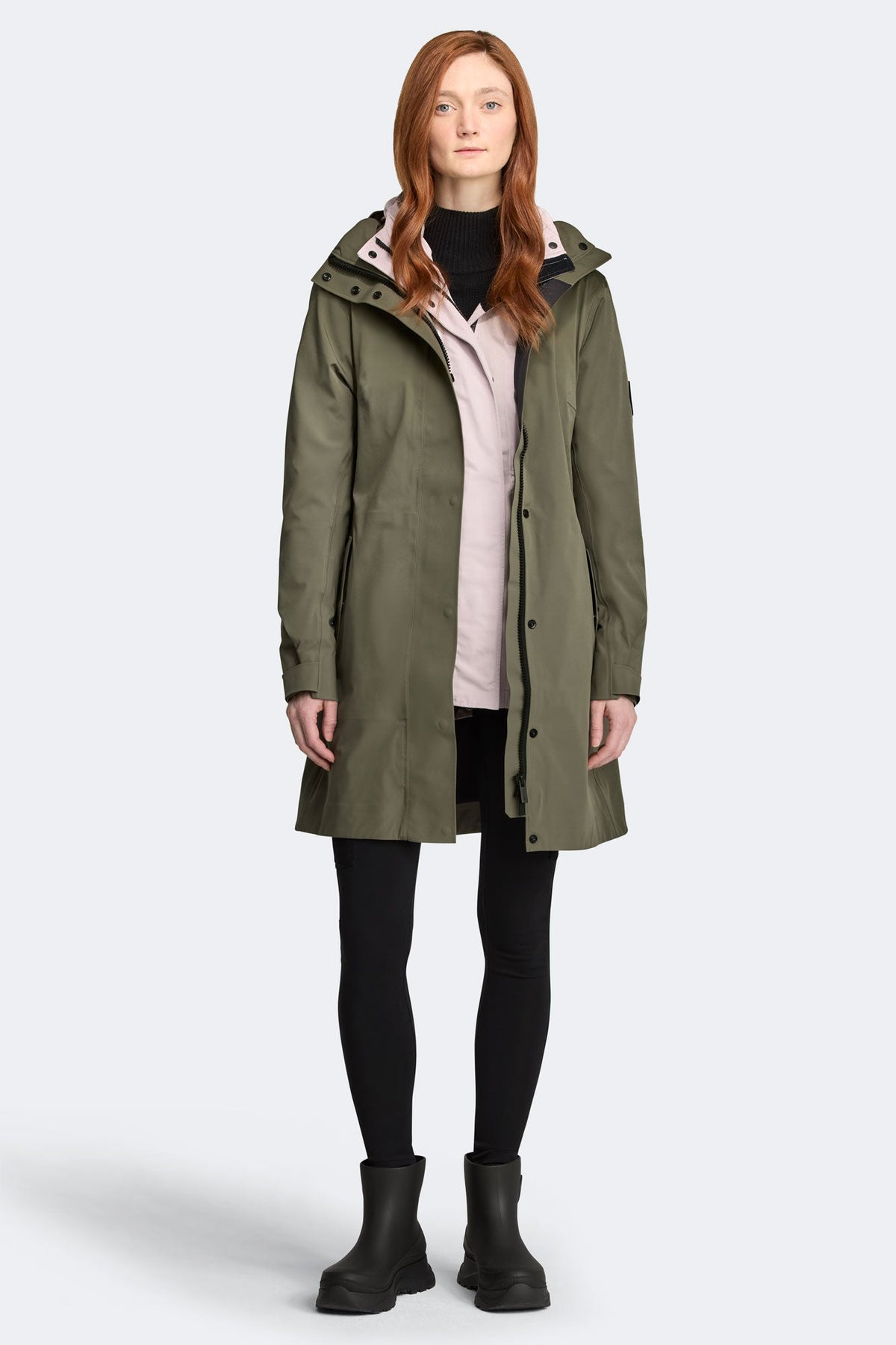 Cardero Rain Jacket Black Disc