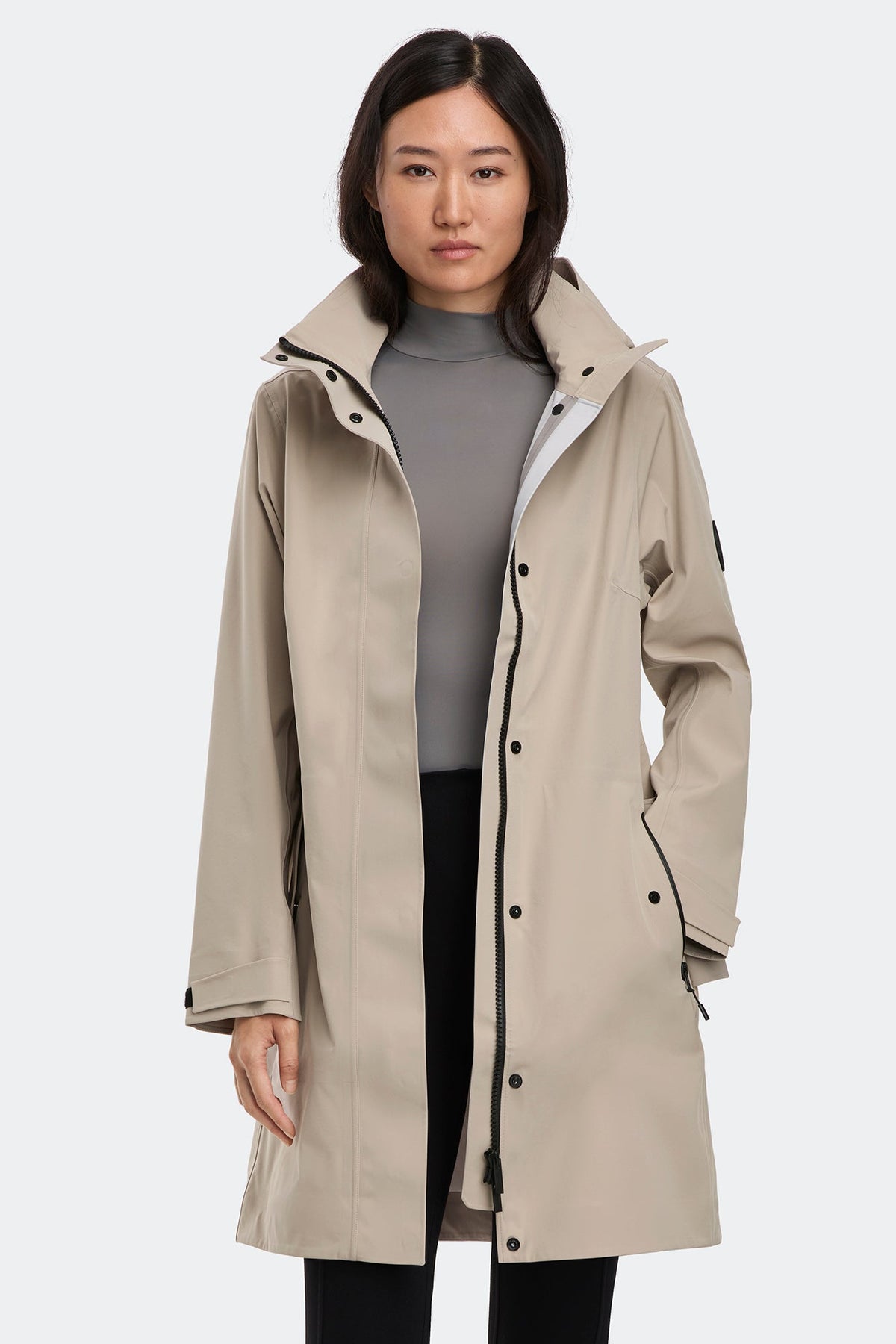 Cardero Rain Jacket Black Disc