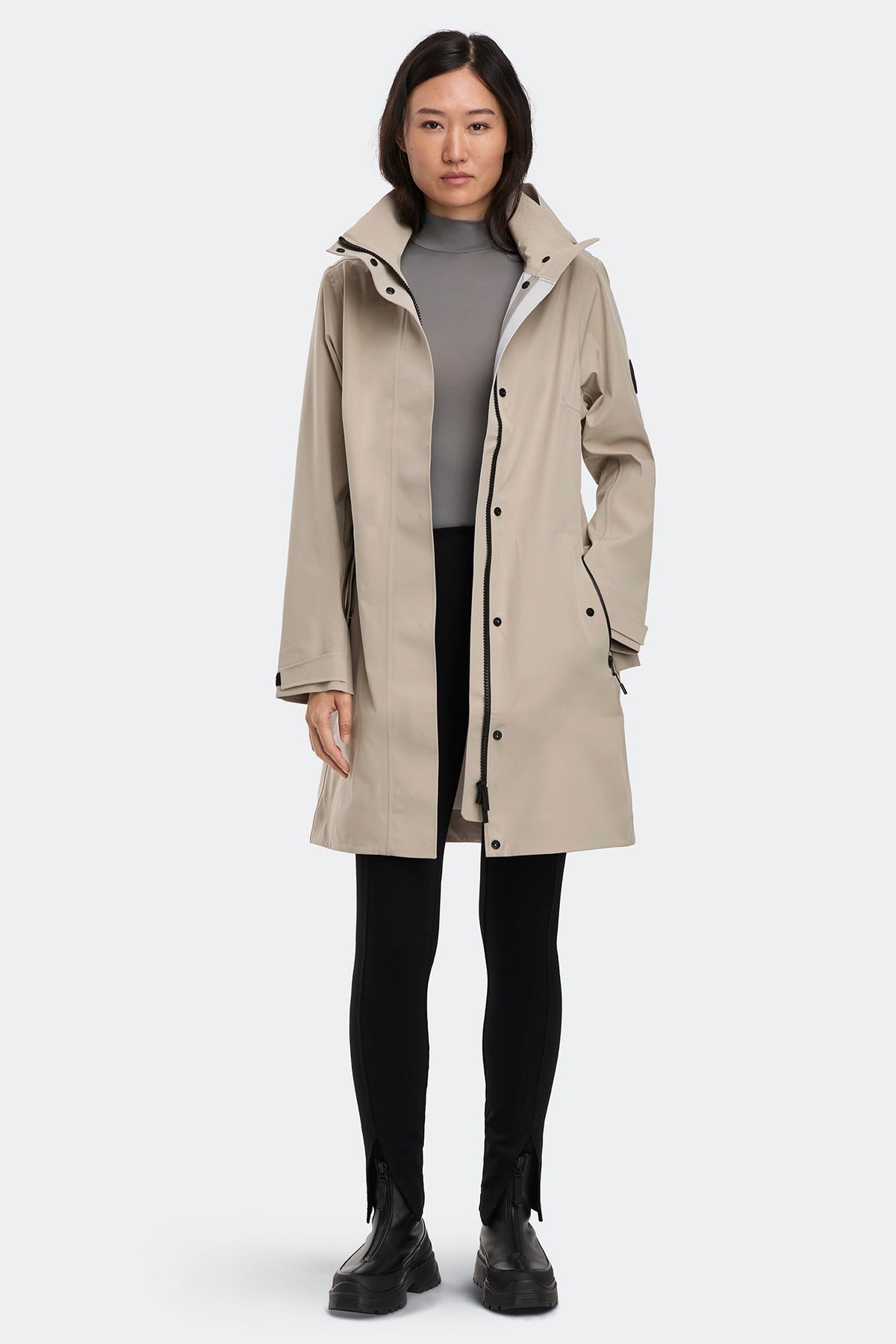 Cardero Rain Jacket Black Disc
